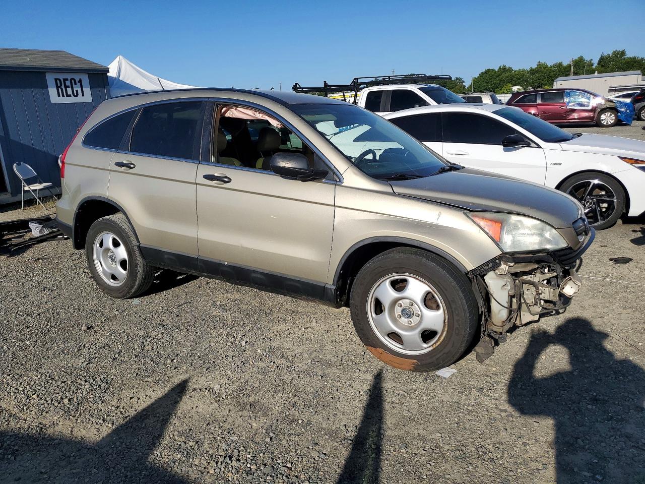 2009 Honda Cr-v Lx Золотой vin: 5J6RE48309L038851