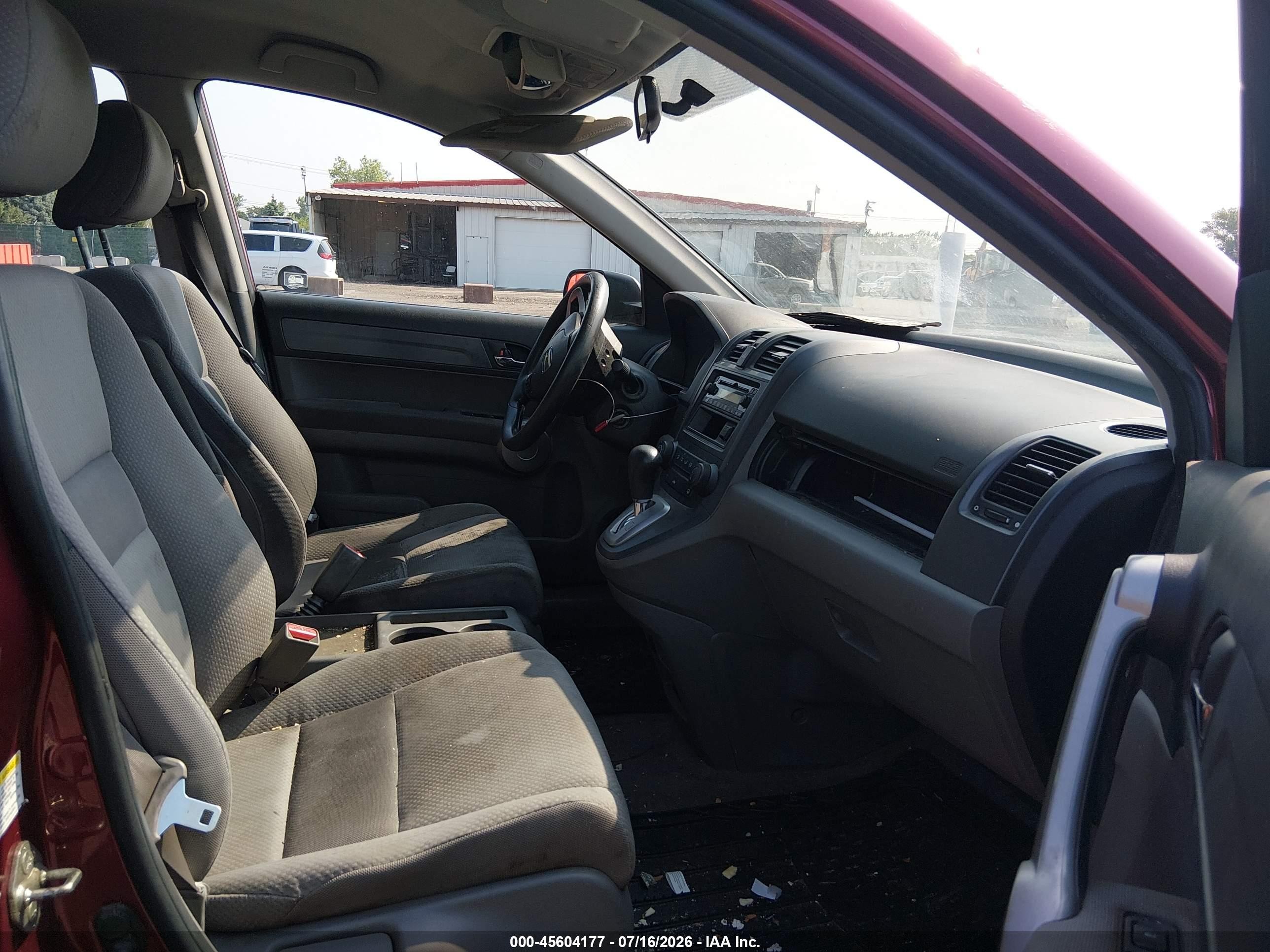 2007 Honda Cr-v Lx Красный vin: 5J6RE48317L003247