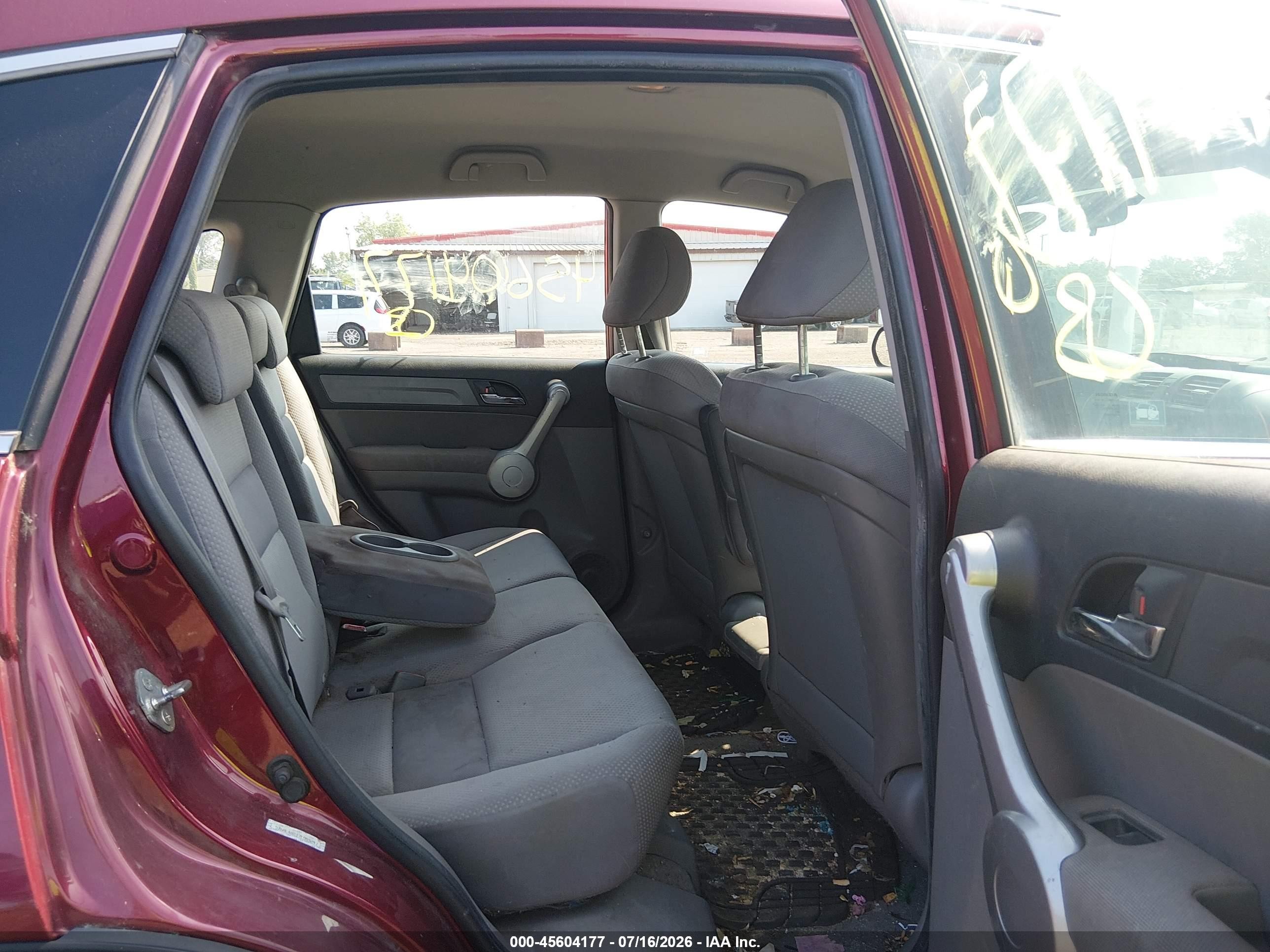 2007 Honda Cr-v Lx Красный vin: 5J6RE48317L003247