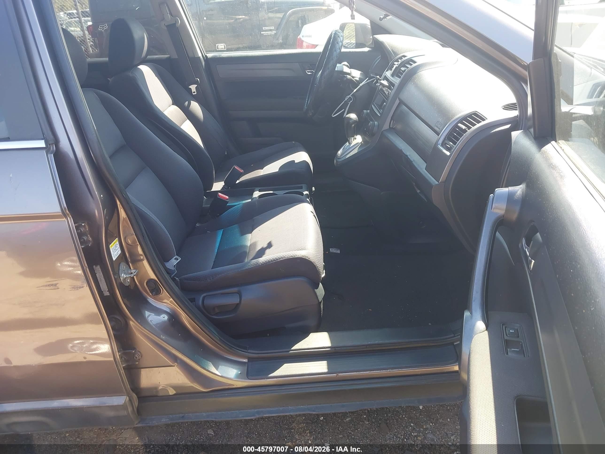 2009 Honda Cr-v Lx Gray vin: 5J6RE48319L016499
