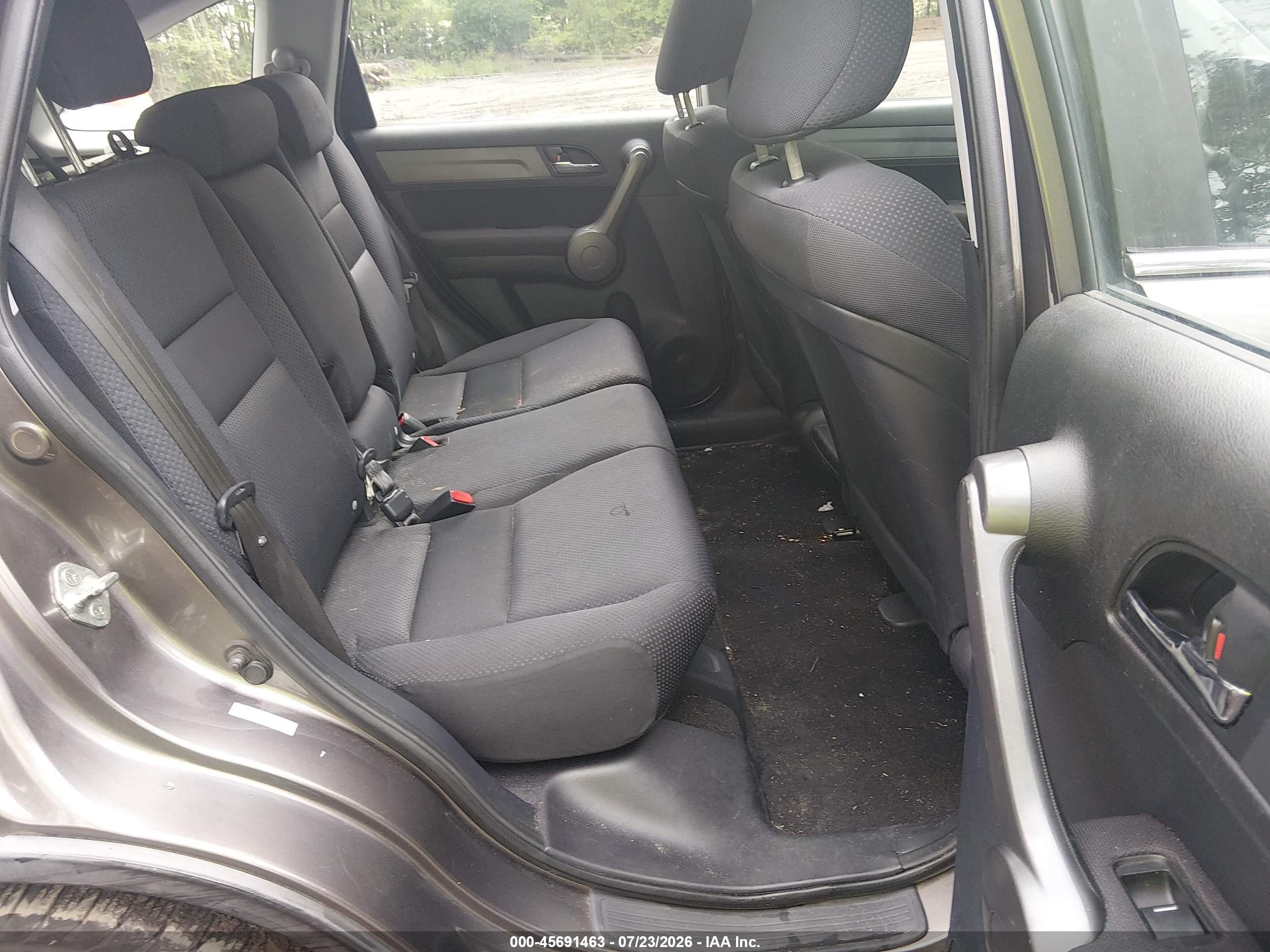 2009 Honda Cr-v Lx Gray vin: 5J6RE48319L021380