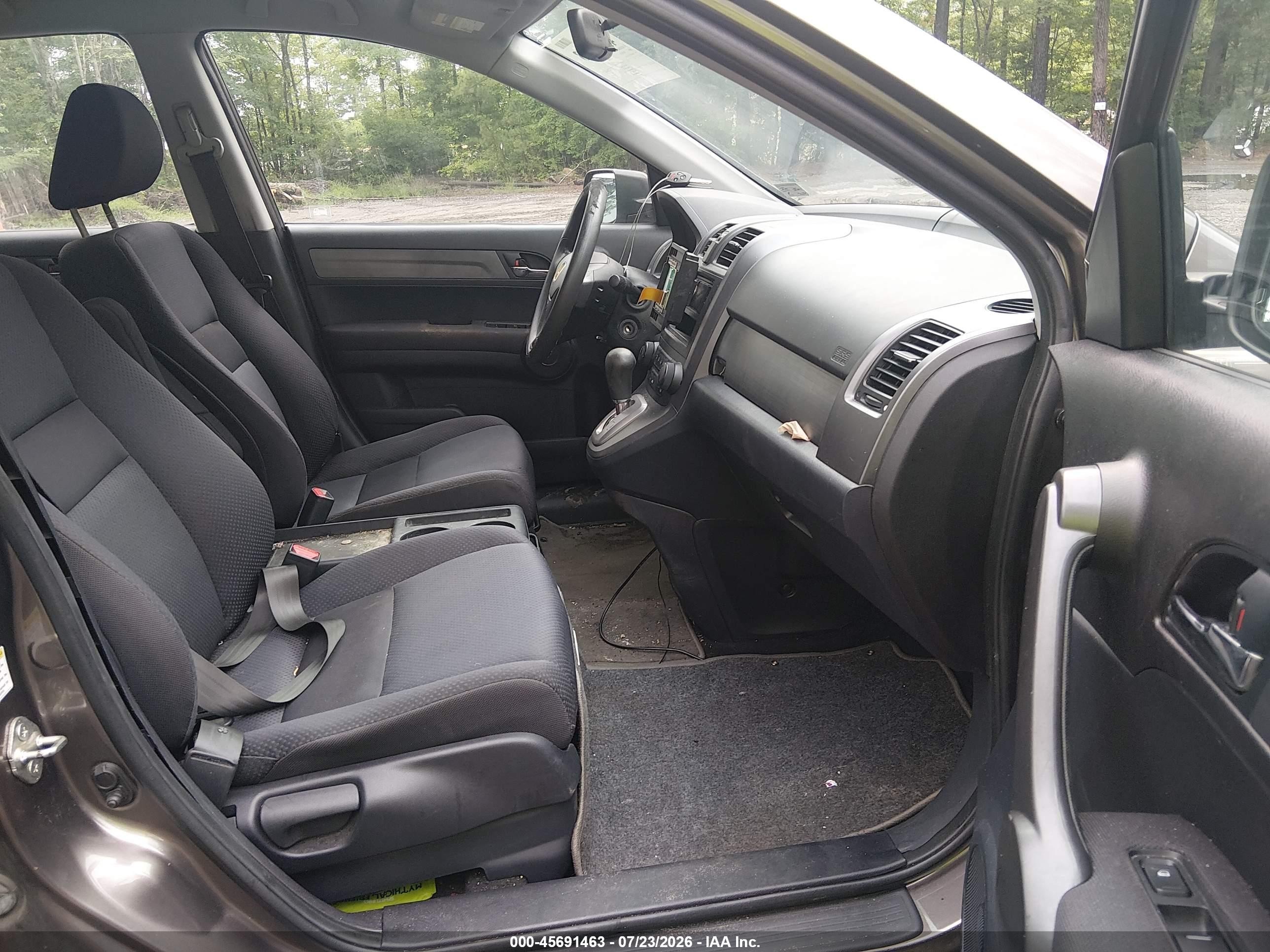 2009 Honda Cr-v Lx Gray vin: 5J6RE48319L021380