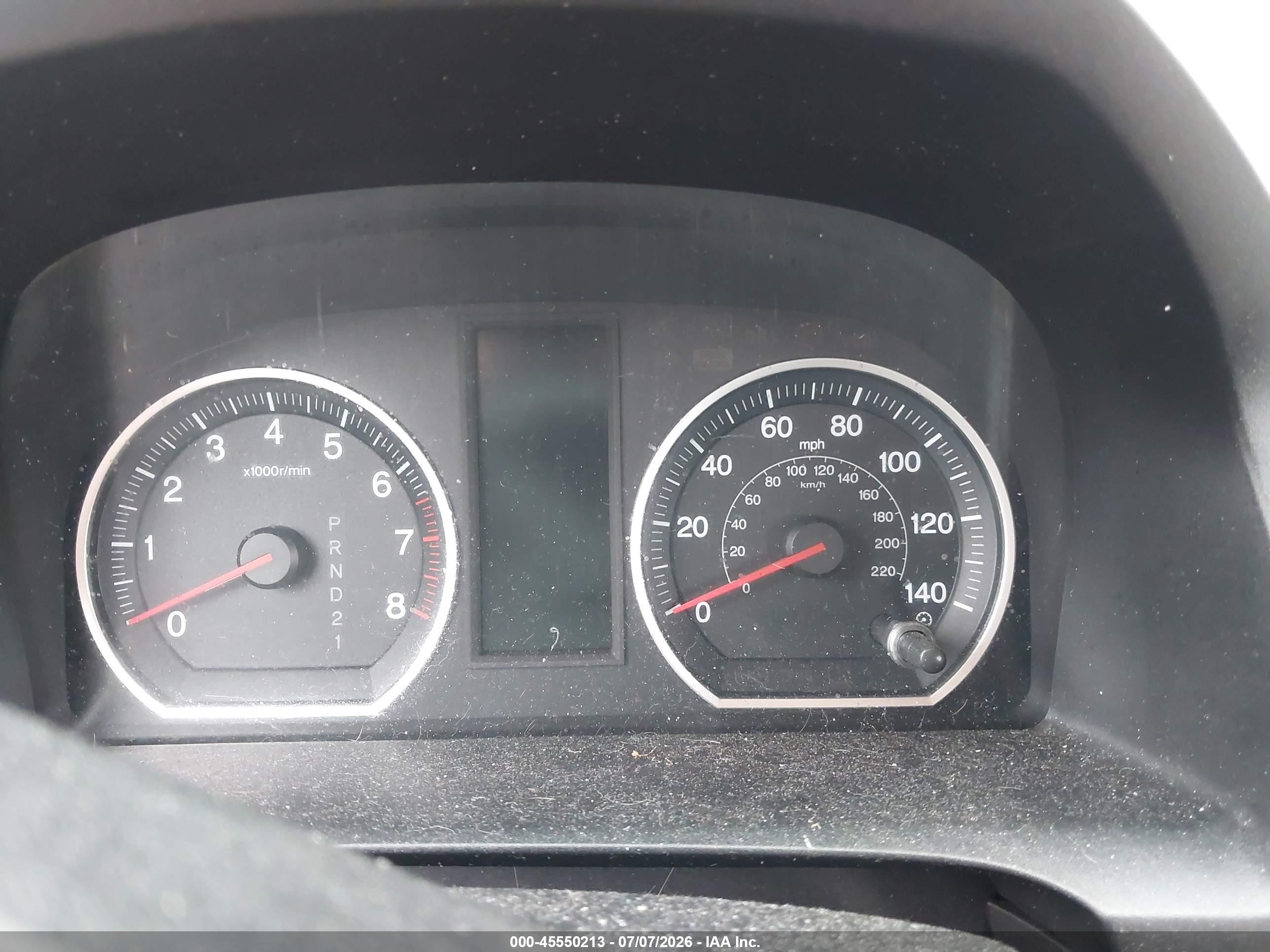 2009 Honda Cr-v Lx Dark Blue vin: 5J6RE48319L027258