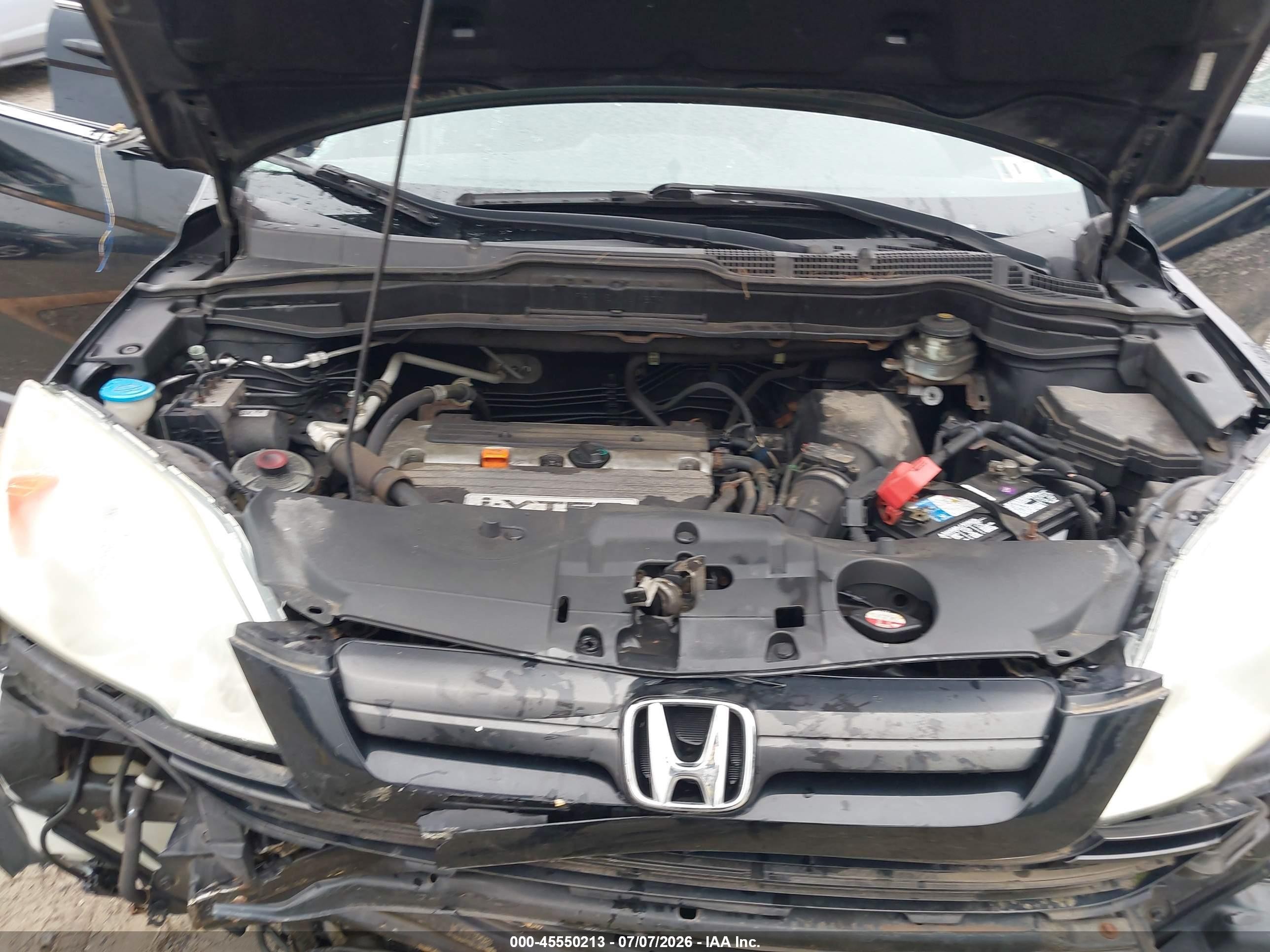 2009 Honda Cr-v Lx Dark Blue vin: 5J6RE48319L027258
