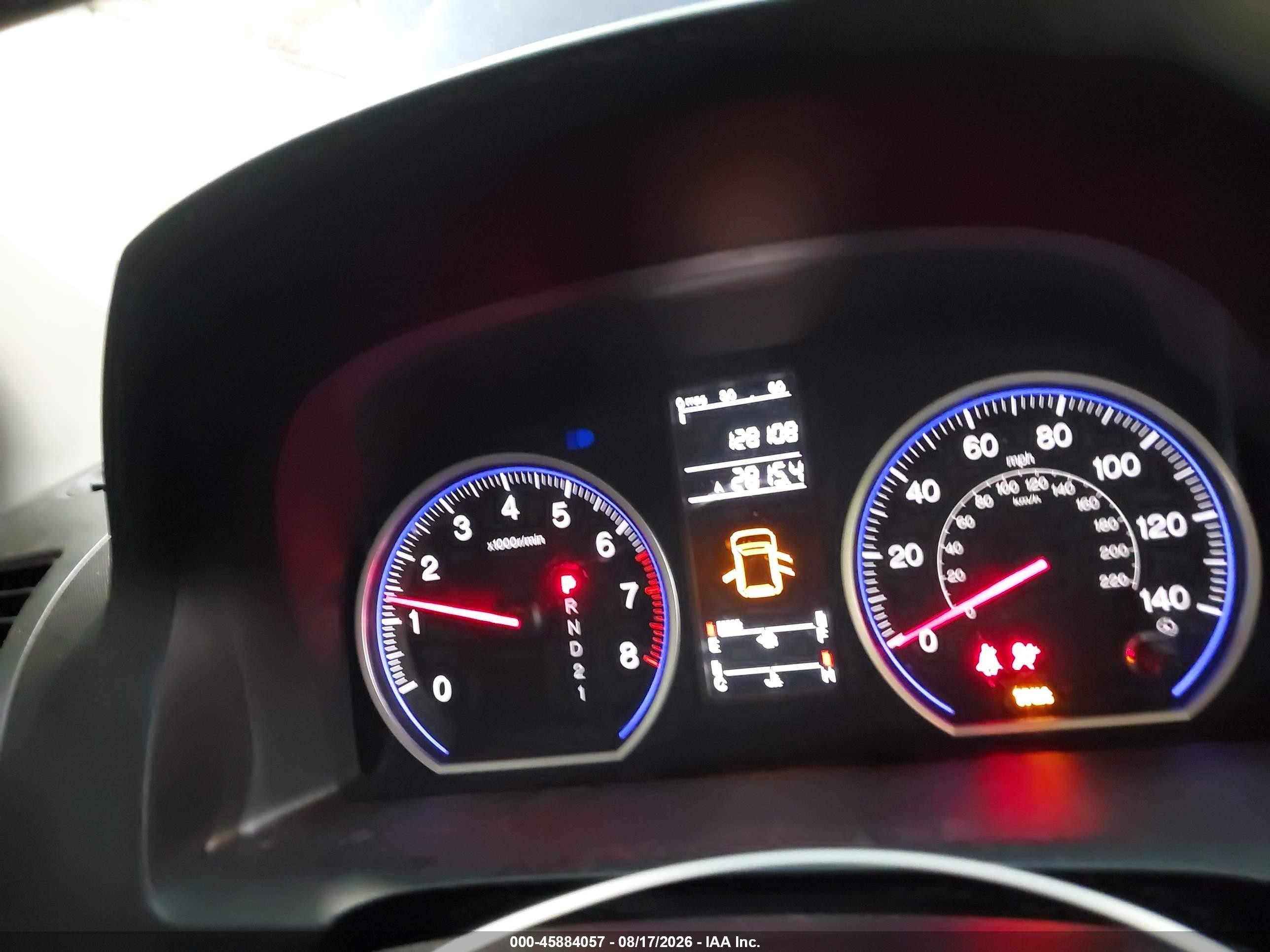 2008 Honda Cr-v Lx Синий vin: 5J6RE48328L020110