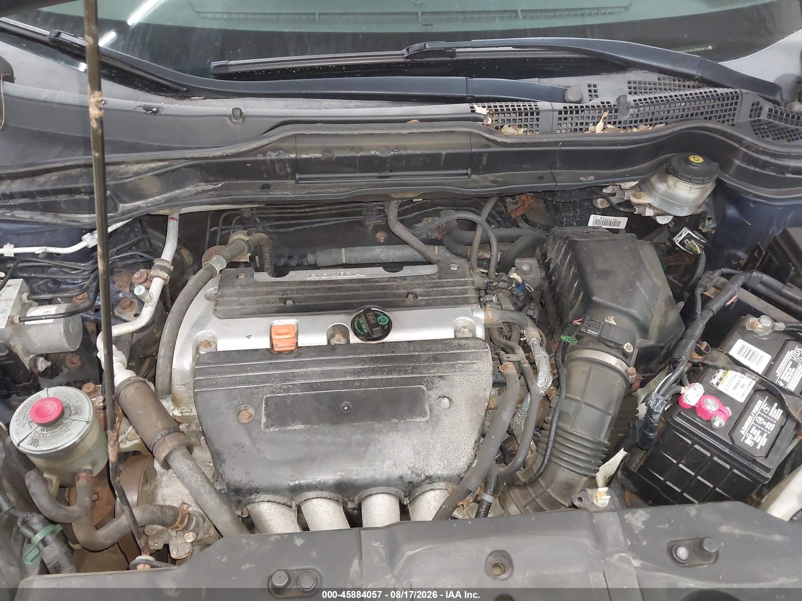 2008 Honda Cr-v Lx Синий vin: 5J6RE48328L020110