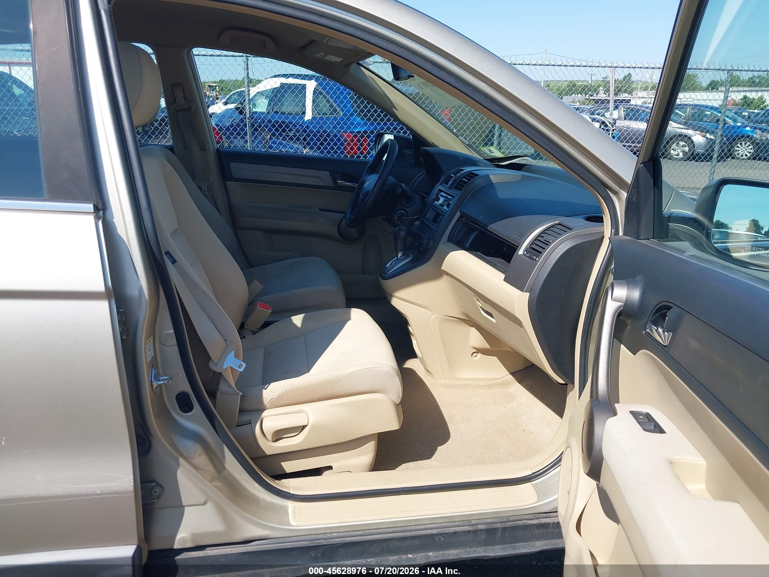 2008 Honda Cr-v Lx Beige vin: 5J6RE48328L026330