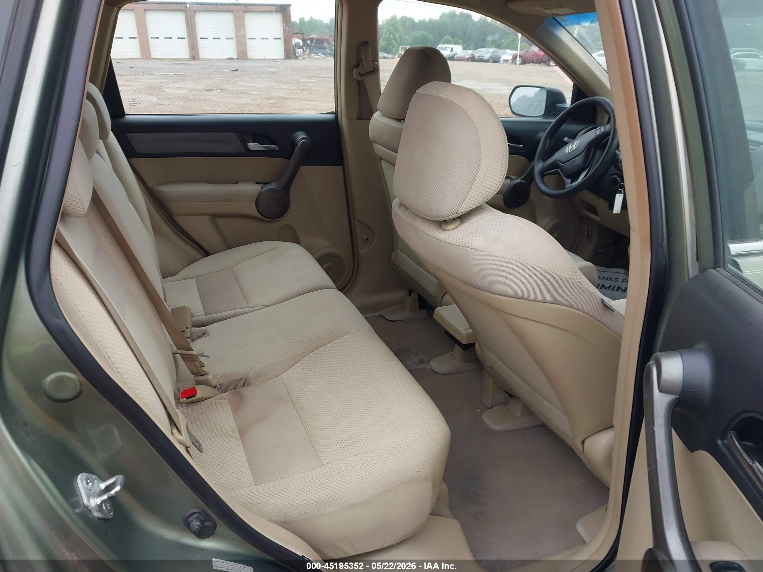 2008 Honda Cr-v Lx Green vin: 5J6RE48328L038445