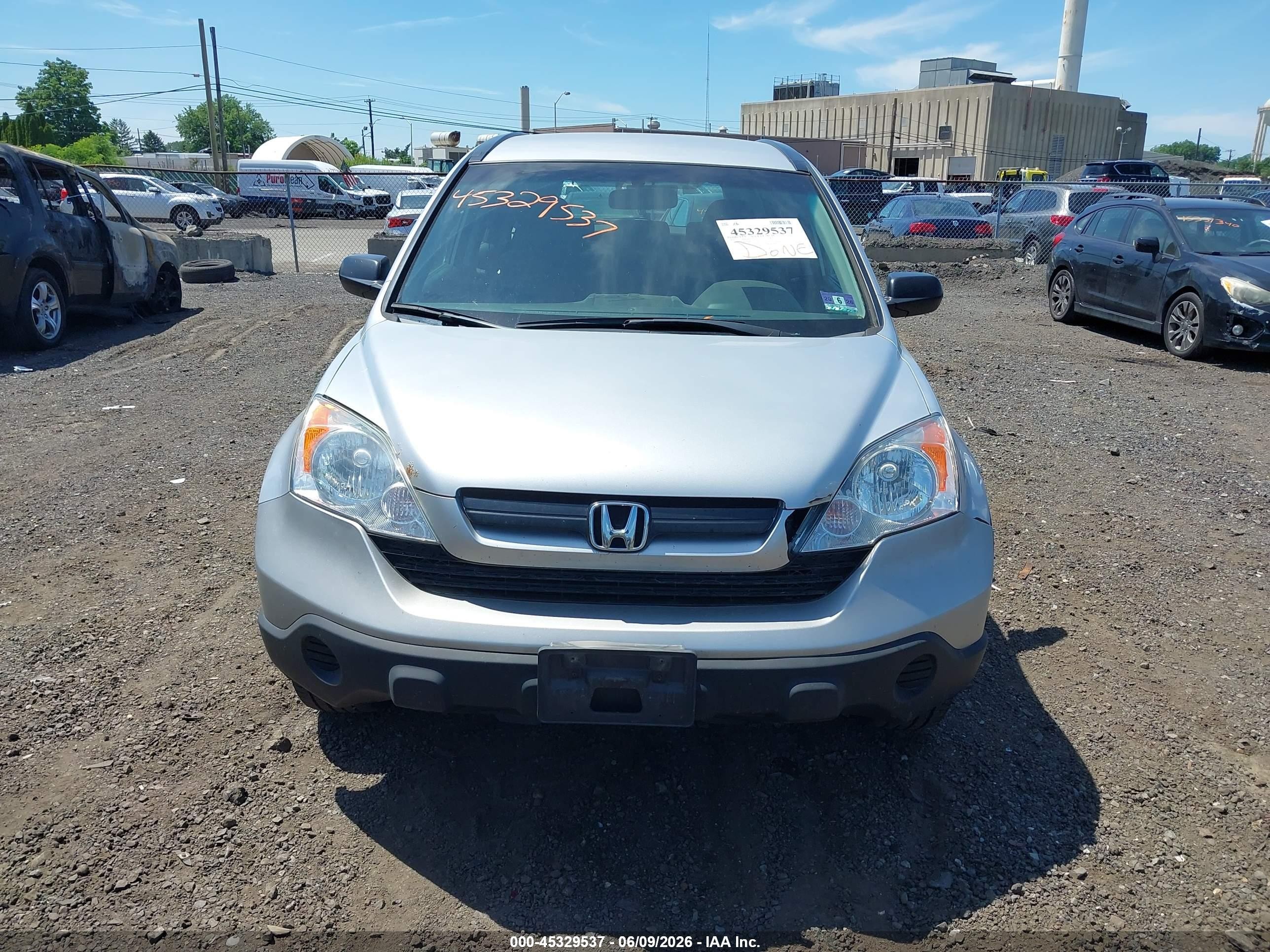 2009 Honda Cr-v Lx Silver vin: 5J6RE48329L031481