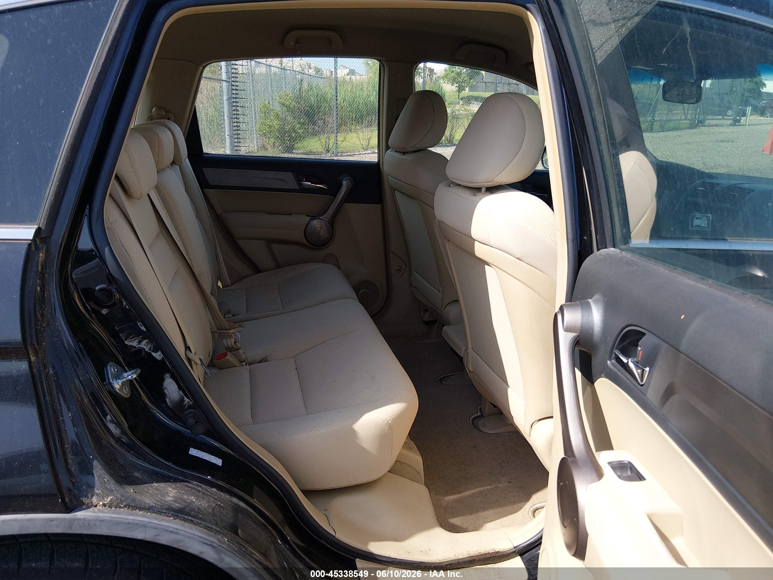 2009 Honda Cr-v Lx Black vin: 5J6RE48329L048796