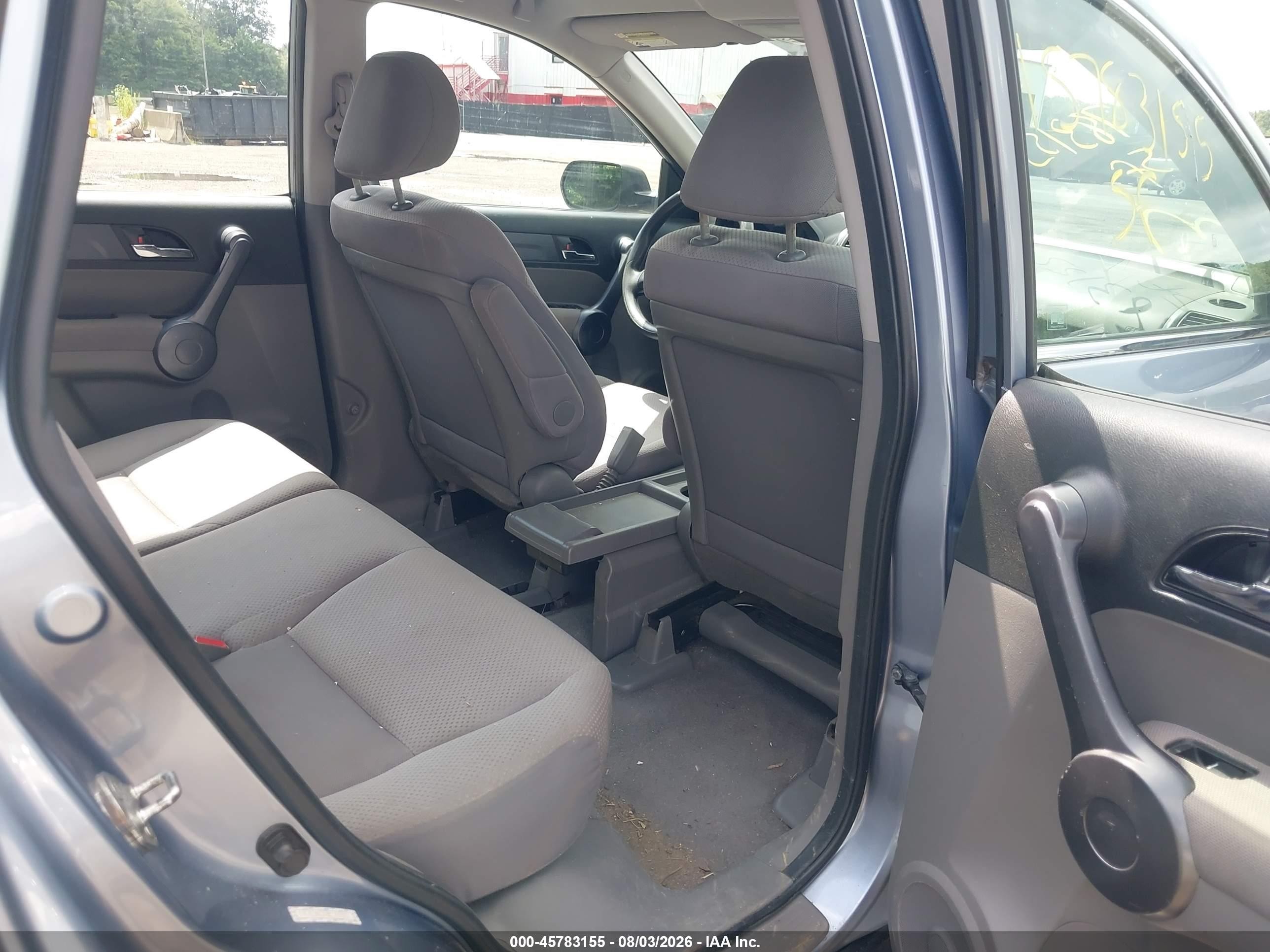 2008 Honda Cr-v Lx Blue vin: 5J6RE48338L044951