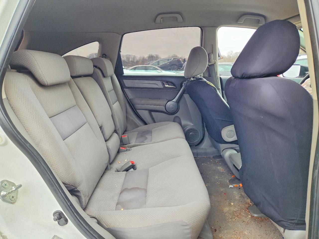 2009 Honda Cr-v Lx White vin: 5J6RE48339L002796