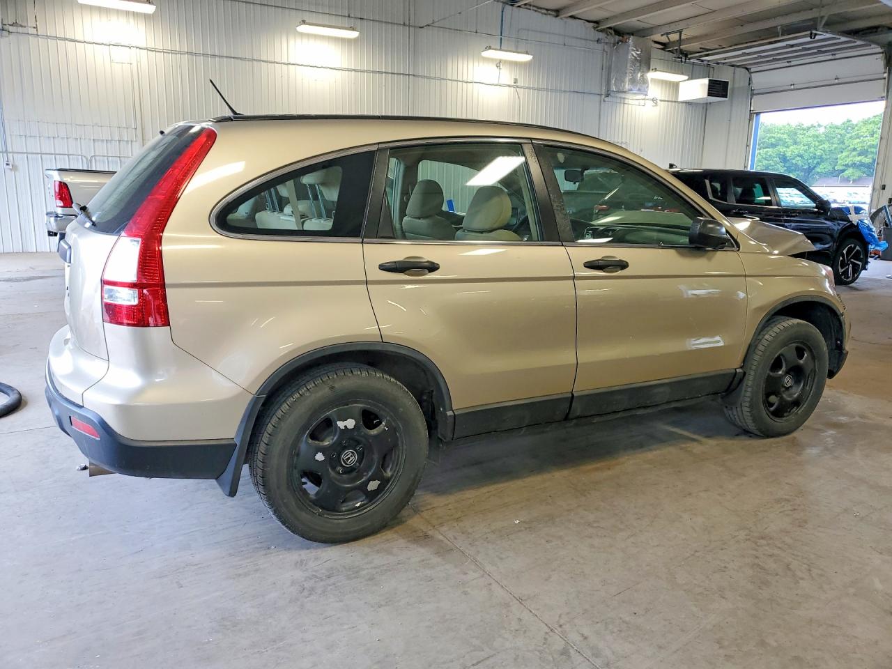 2009 Honda Cr-v Lx Tan vin: 5J6RE48339L014253