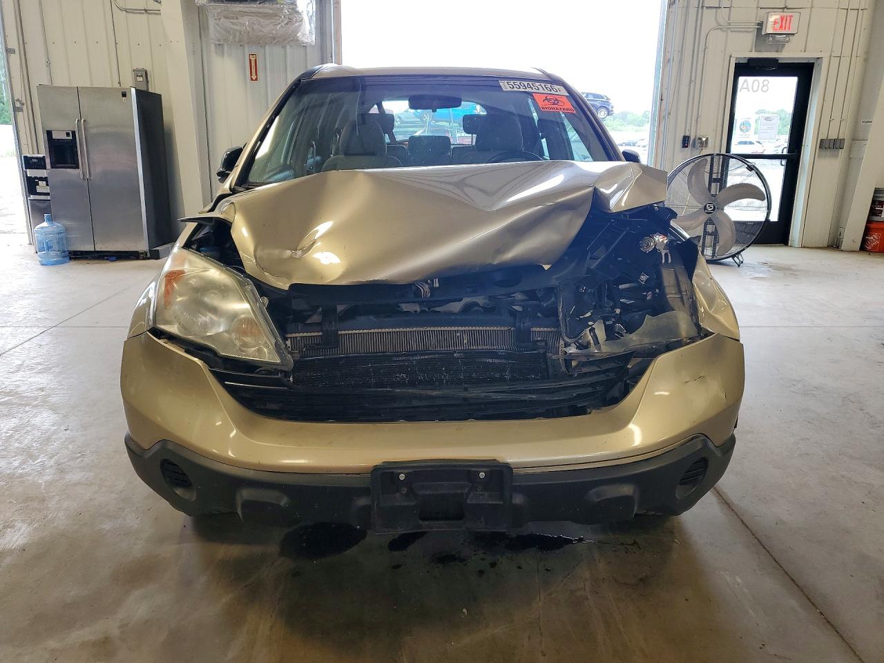 2009 Honda Cr-v Lx Tan vin: 5J6RE48339L014253