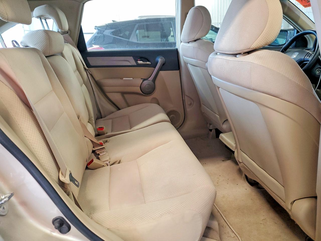 2009 Honda Cr-v Lx Tan vin: 5J6RE48339L014253