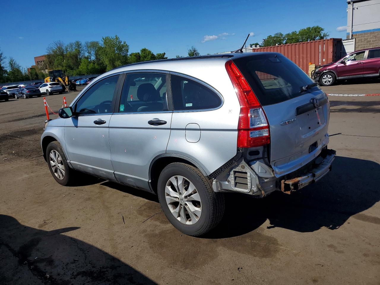 2009 Honda Cr-v Lx Gray vin: 5J6RE48339L014737