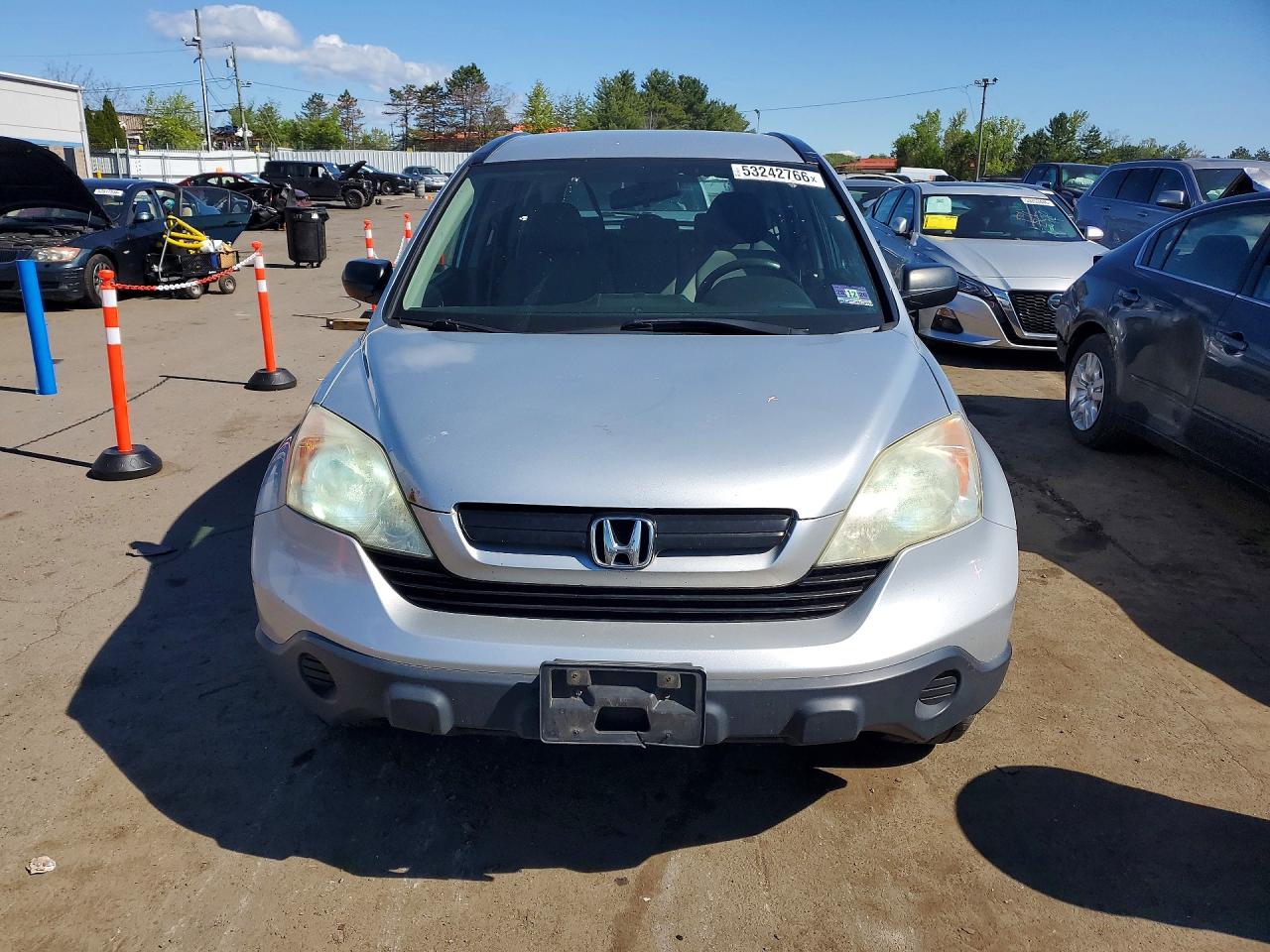 2009 Honda Cr-v Lx Gray vin: 5J6RE48339L014737