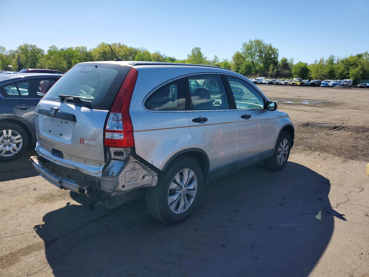 2009 Honda Cr-v Lx Gray vin: 5J6RE48339L014737