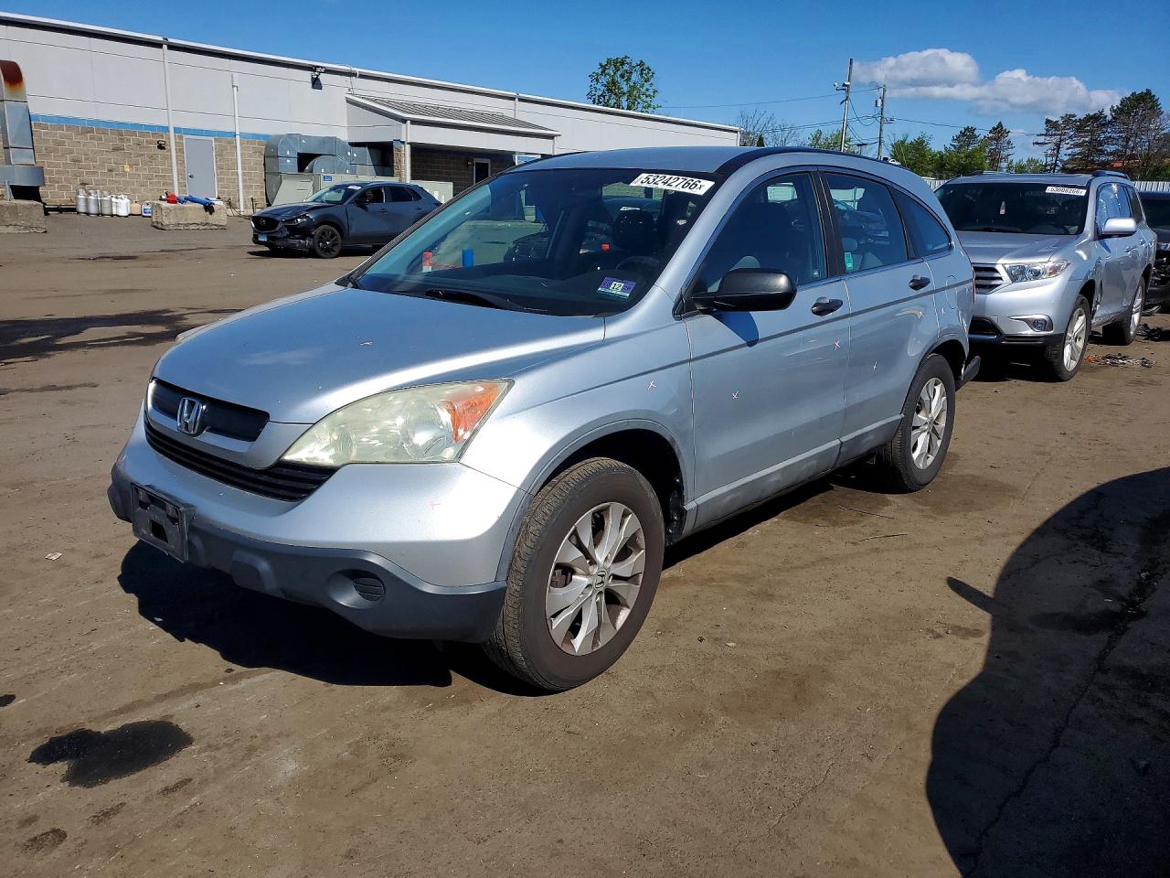 2009 Honda Cr-v Lx Gray vin: 5J6RE48339L014737