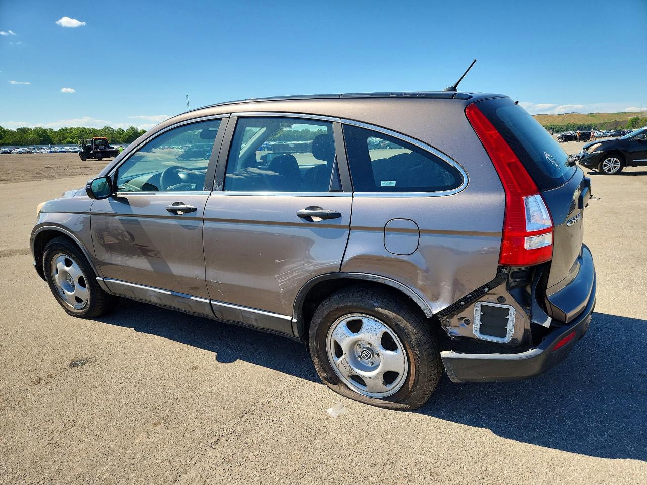 2009 Honda Cr-v Lx Серый vin: 5J6RE48339L017511