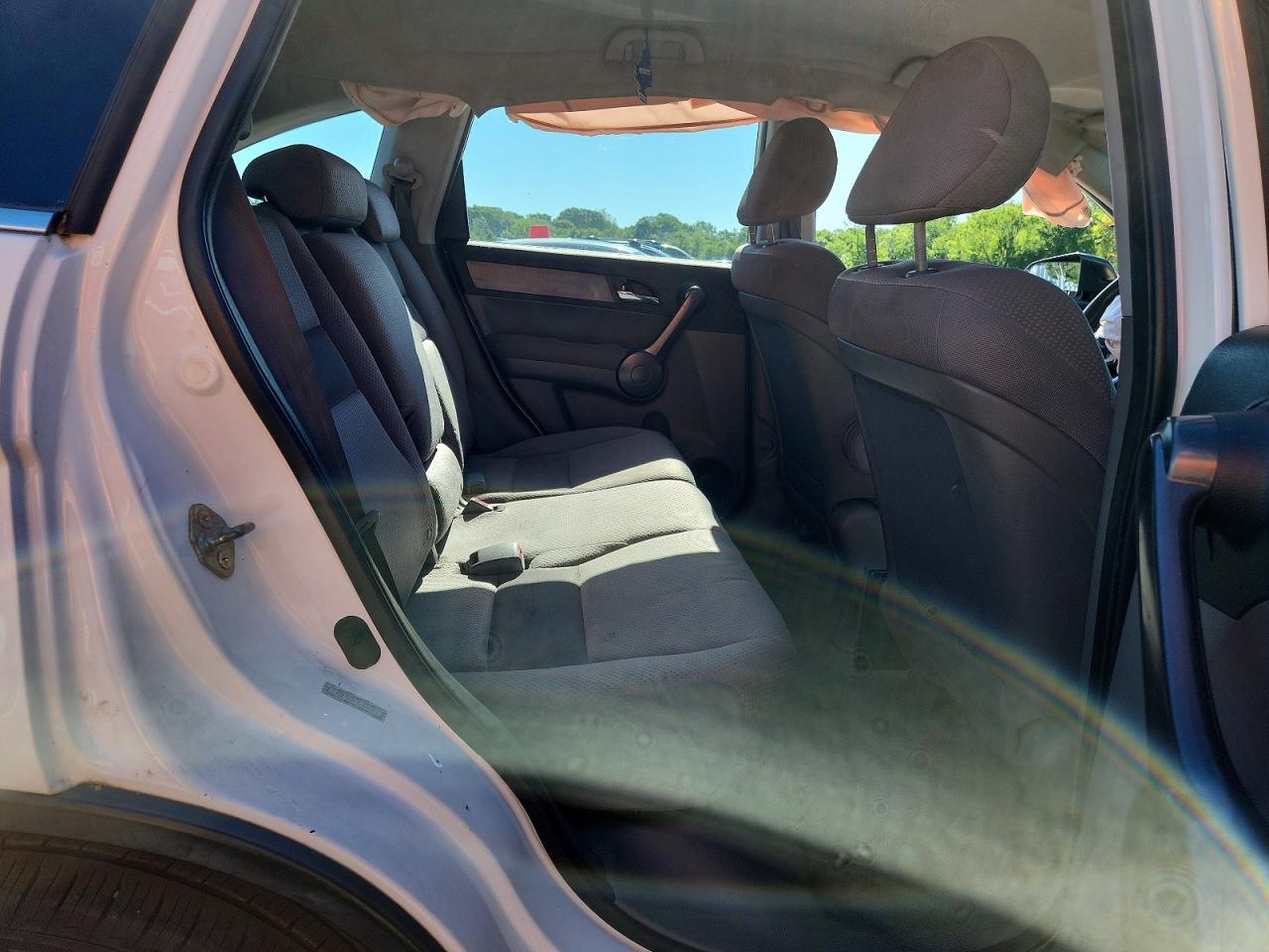 2009 Honda Cr-v Lx White vin: 5J6RE48339L035944
