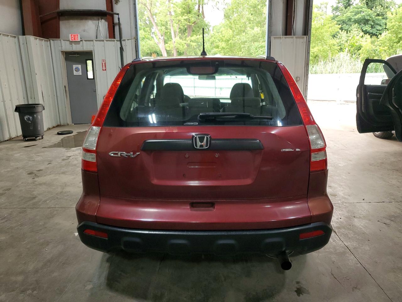 2009 Honda Cr-v Lx Красный vin: 5J6RE48339L037757