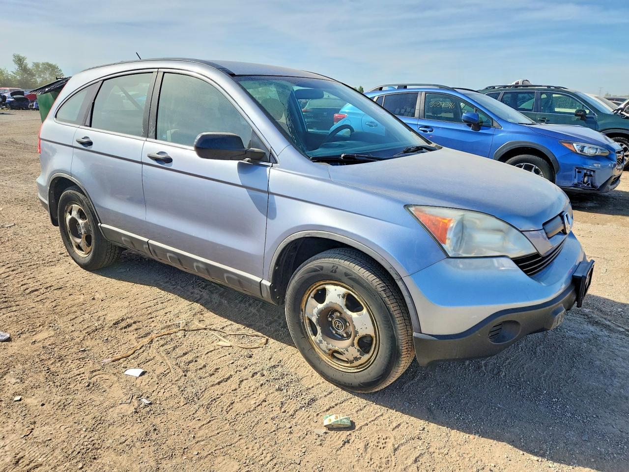 2009 Honda Cr-v Lx Серебряный vin: 5J6RE48339L038827