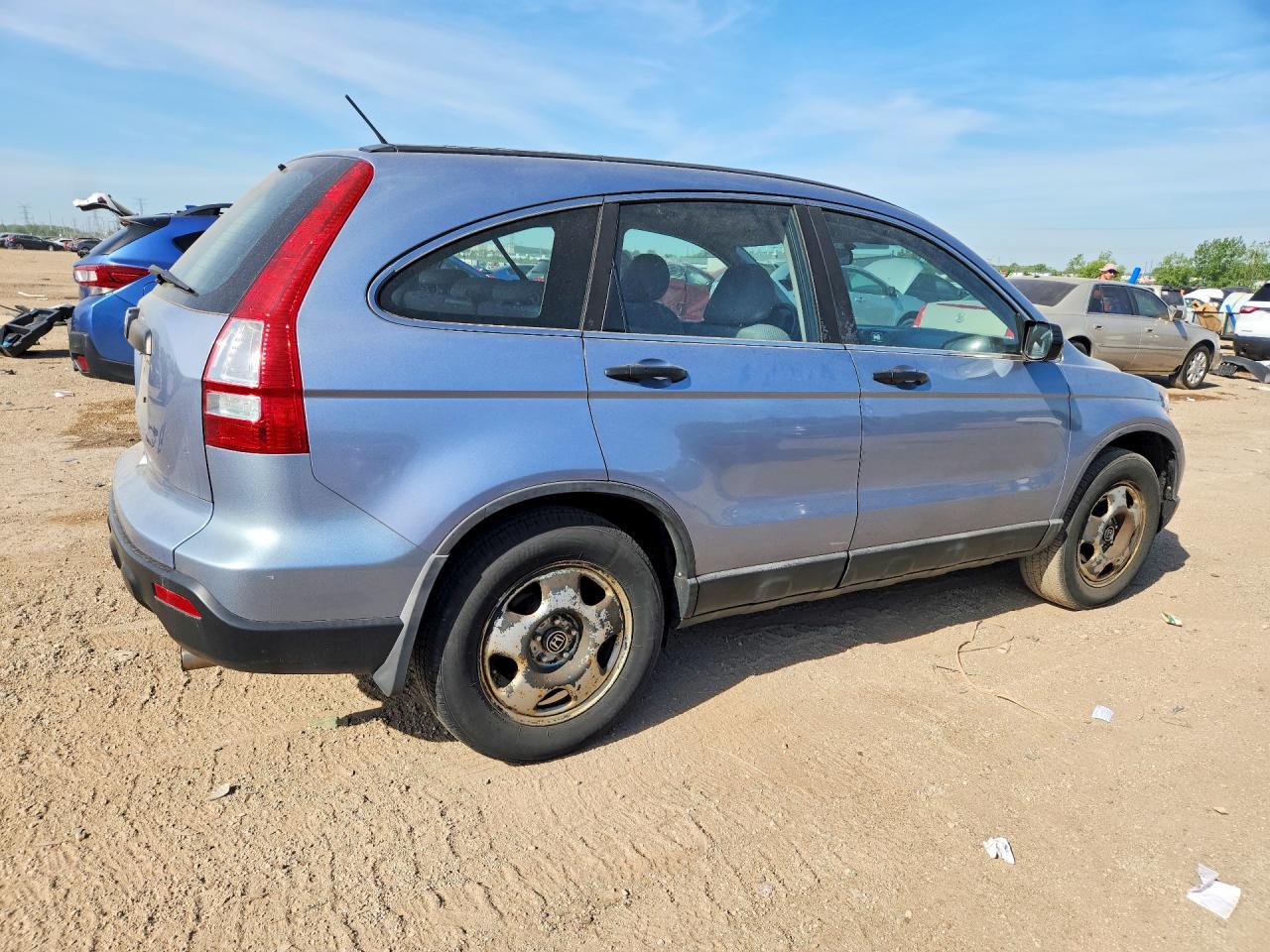 2009 Honda Cr-v Lx Серебряный vin: 5J6RE48339L038827