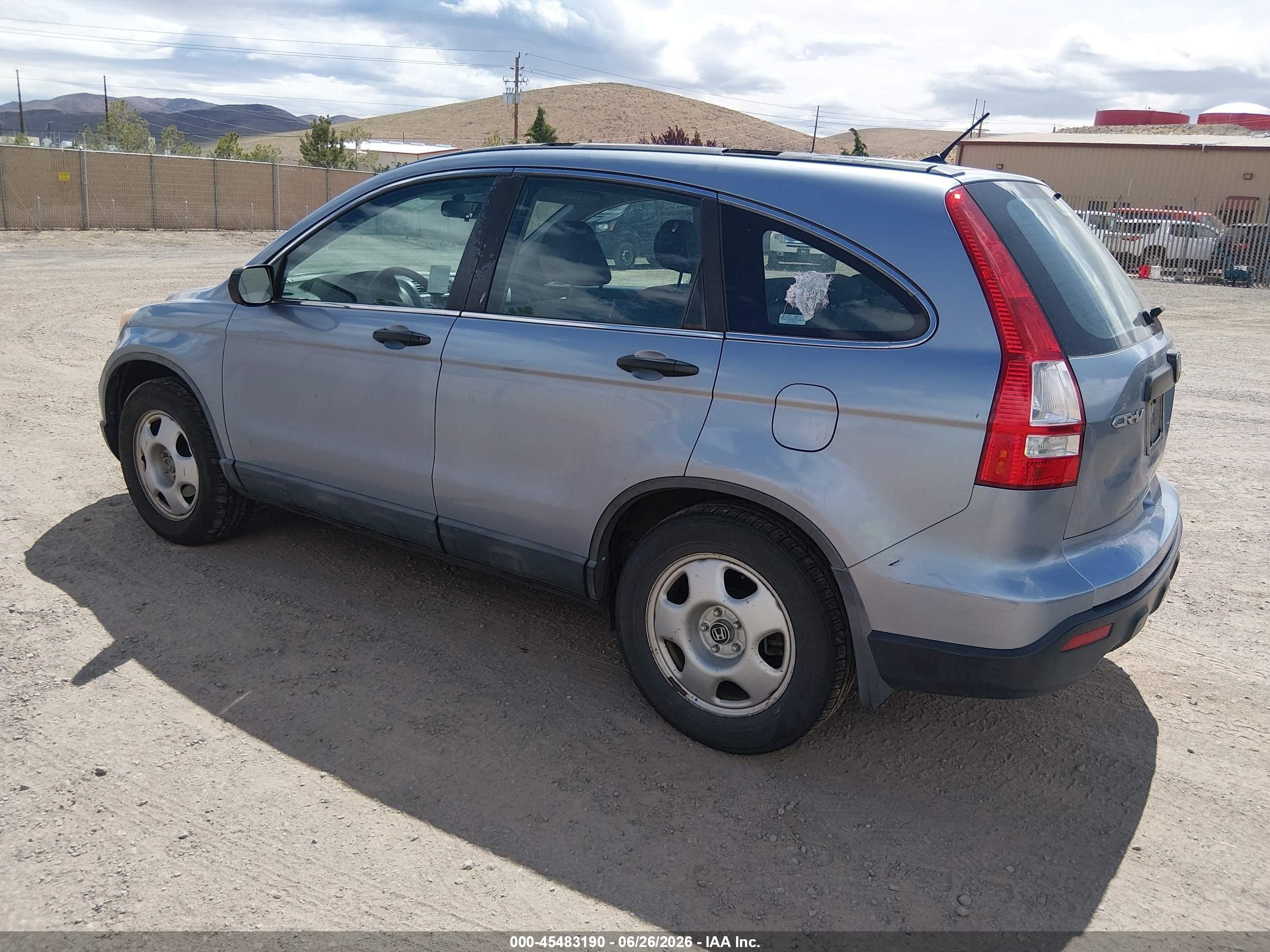 2009 Honda Cr-v Lx Silver vin: 5J6RE48339L070063