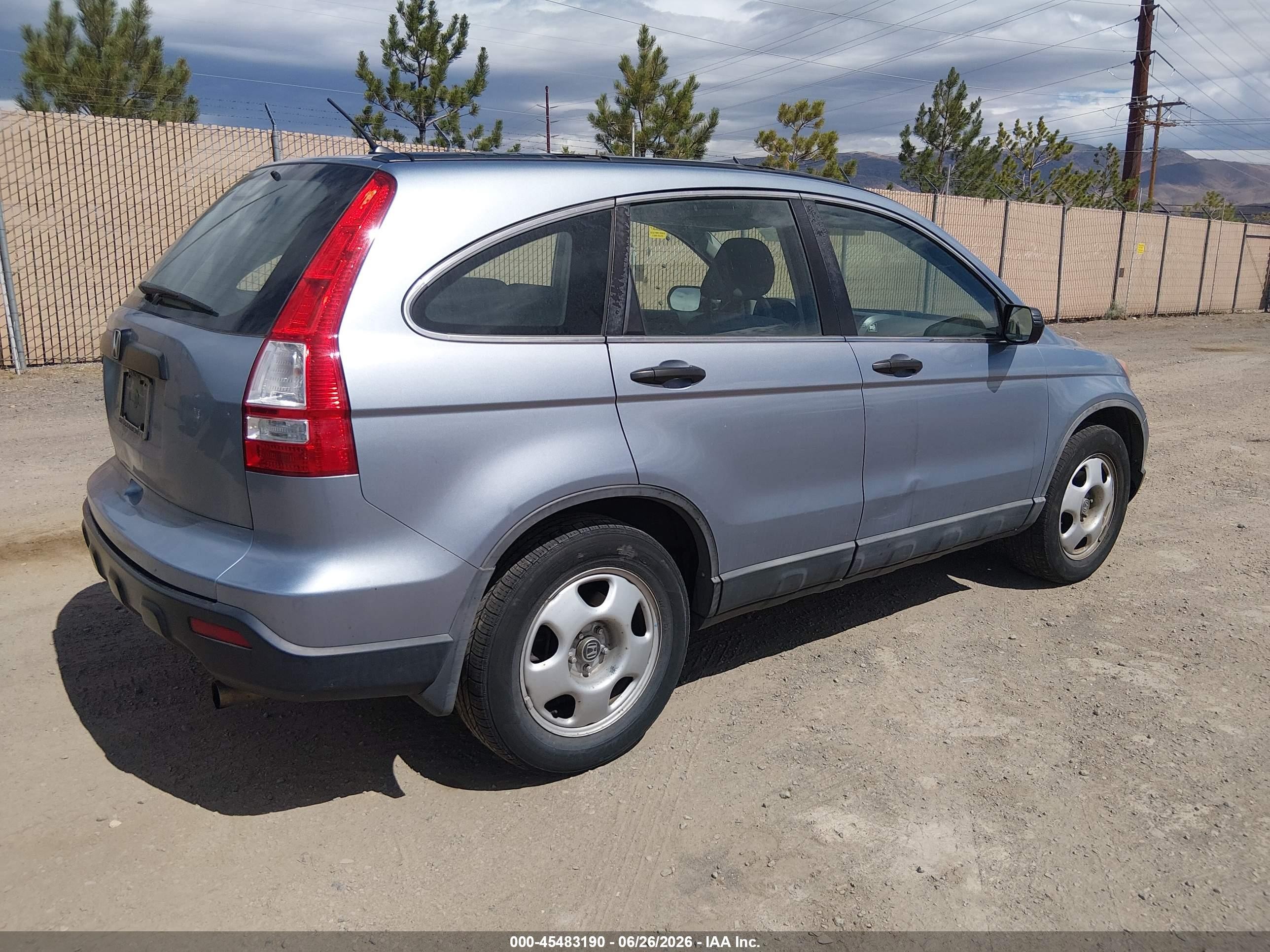 2009 Honda Cr-v Lx Silver vin: 5J6RE48339L070063