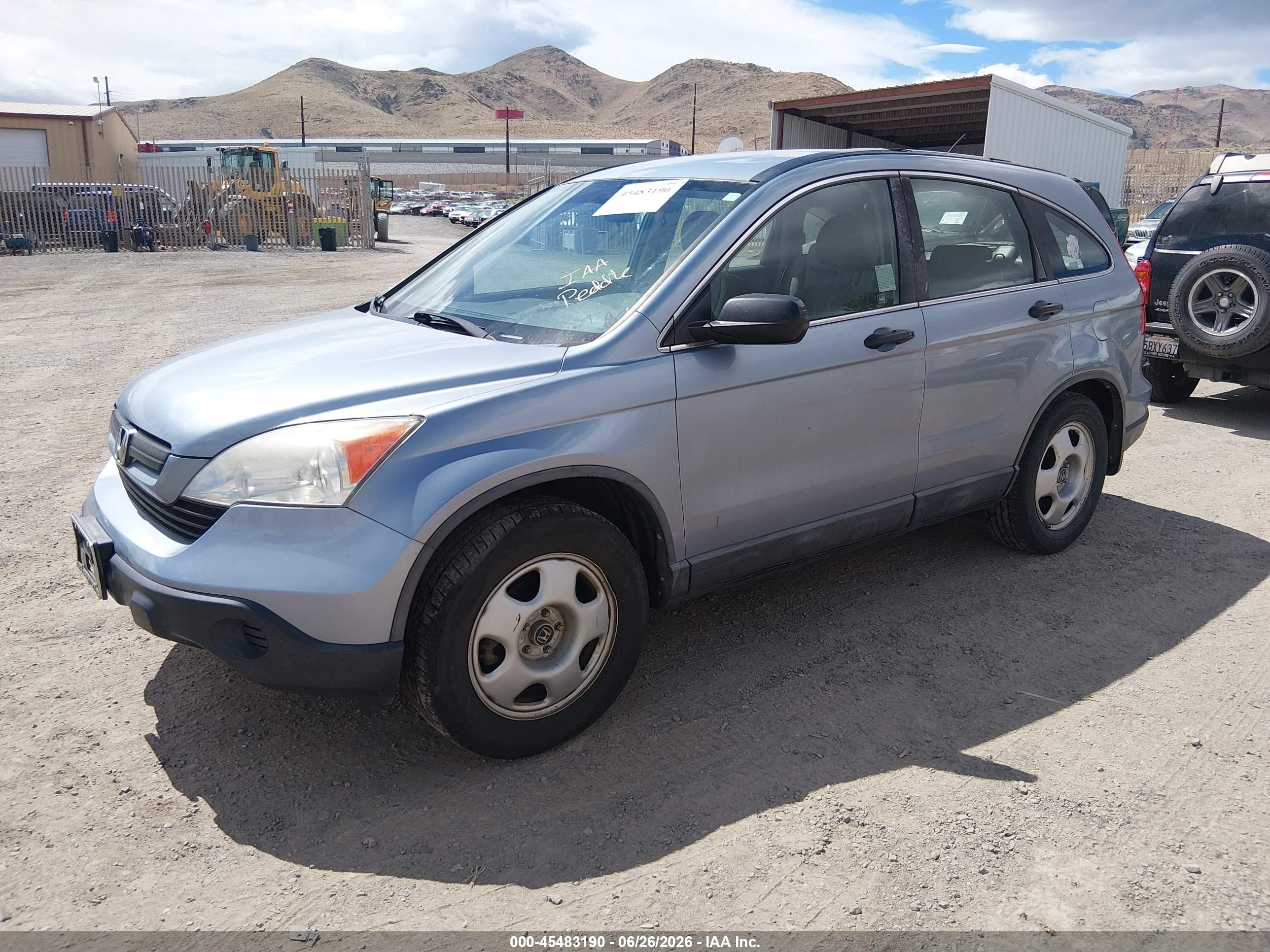 2009 Honda Cr-v Lx Silver vin: 5J6RE48339L070063