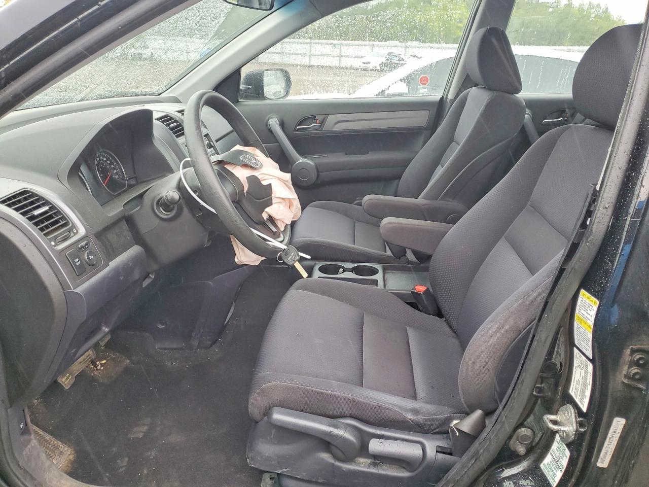 2009 Honda Cr-v Lx Black vin: 5J6RE48339L801896