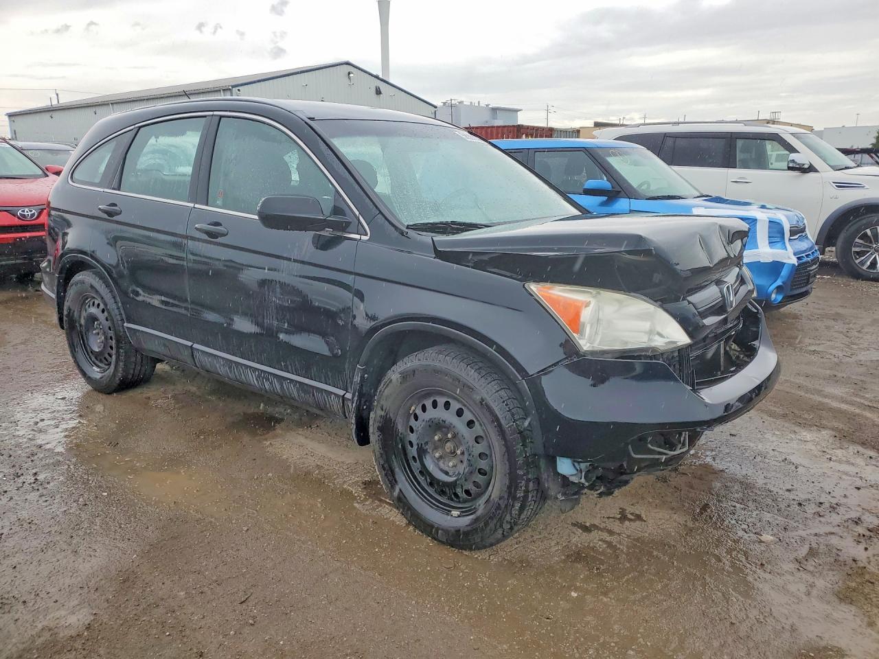 2009 Honda Cr-v Lx Black vin: 5J6RE48339L801896