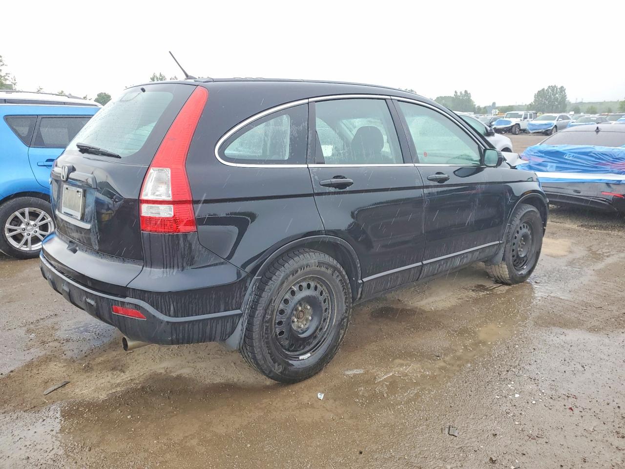 2009 Honda Cr-v Lx Black vin: 5J6RE48339L801896