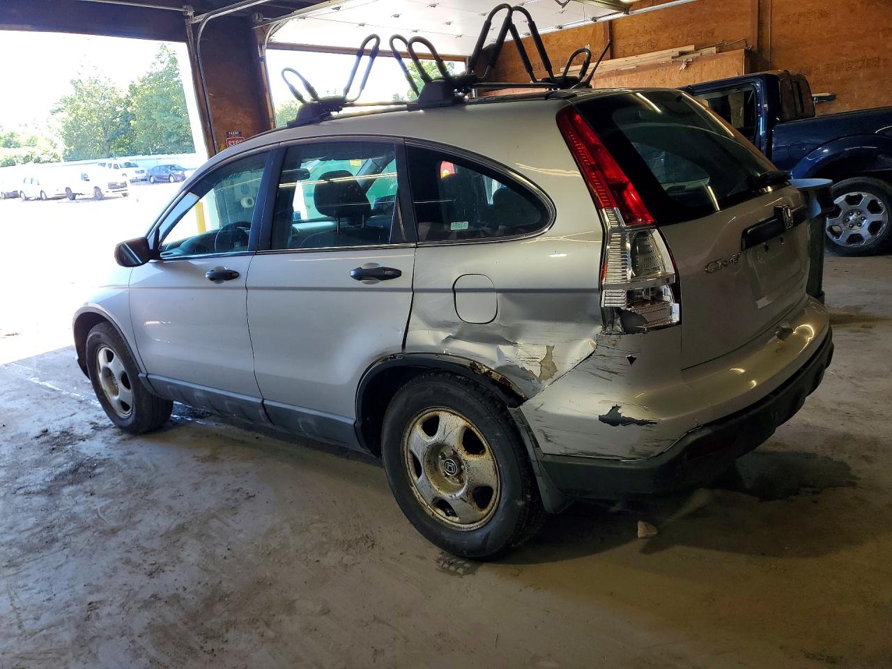 2009 Honda Cr-v Lx Silver vin: 5J6RE48349L050212
