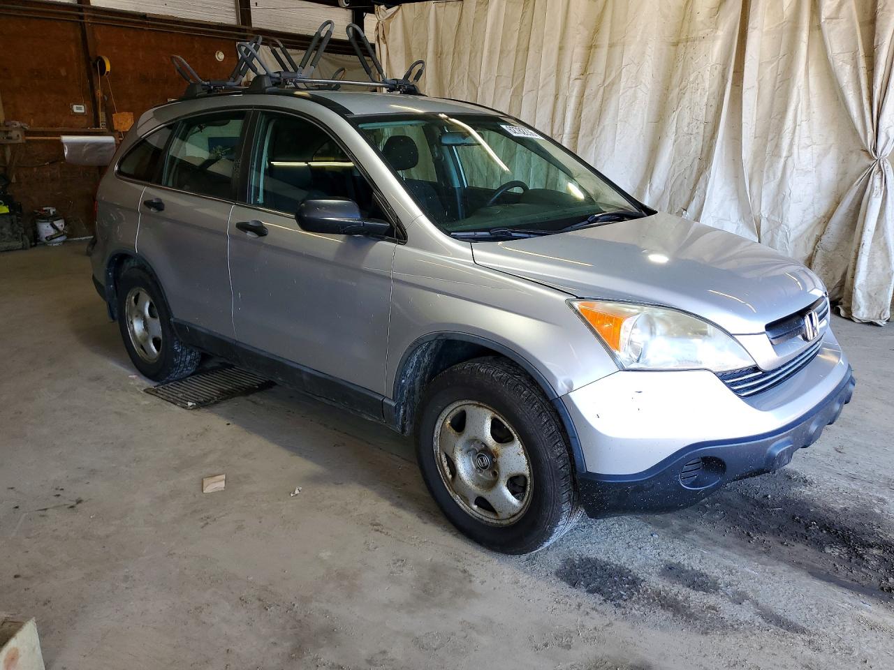 2009 Honda Cr-v Lx Silver vin: 5J6RE48349L050212