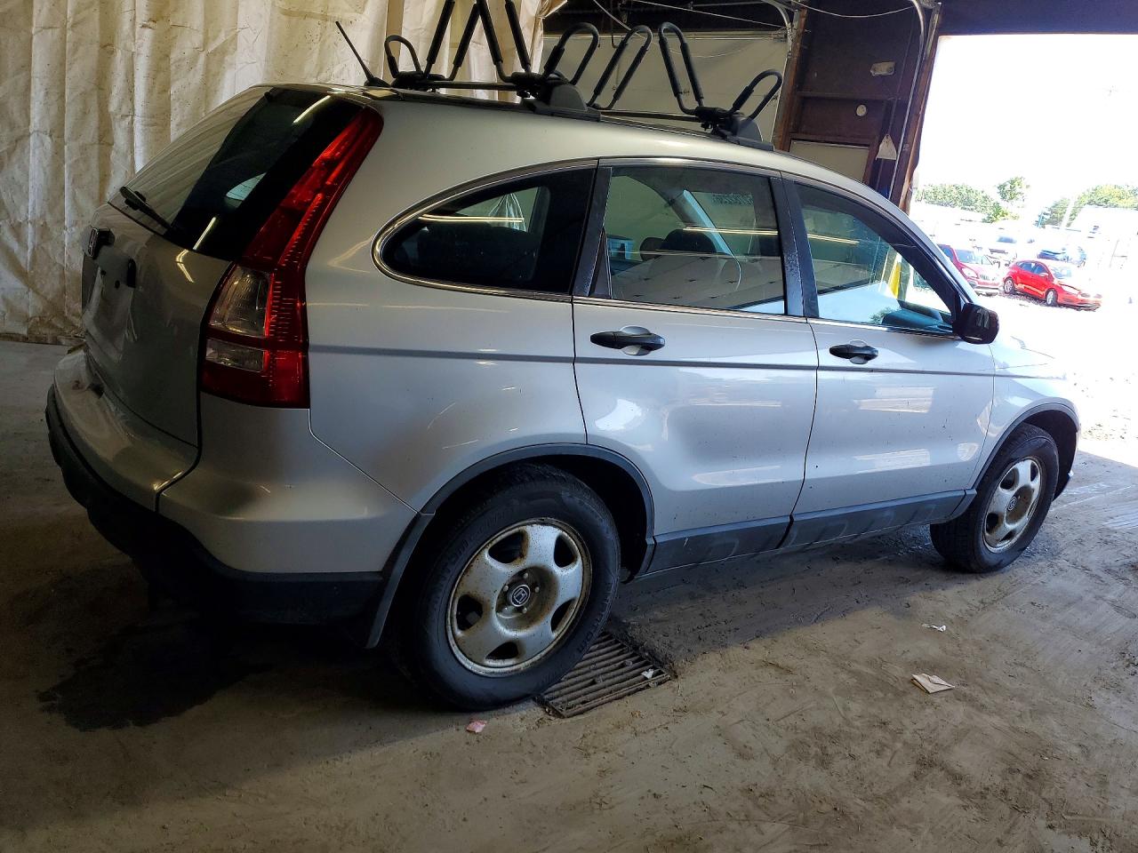 2009 Honda Cr-v Lx Silver vin: 5J6RE48349L050212