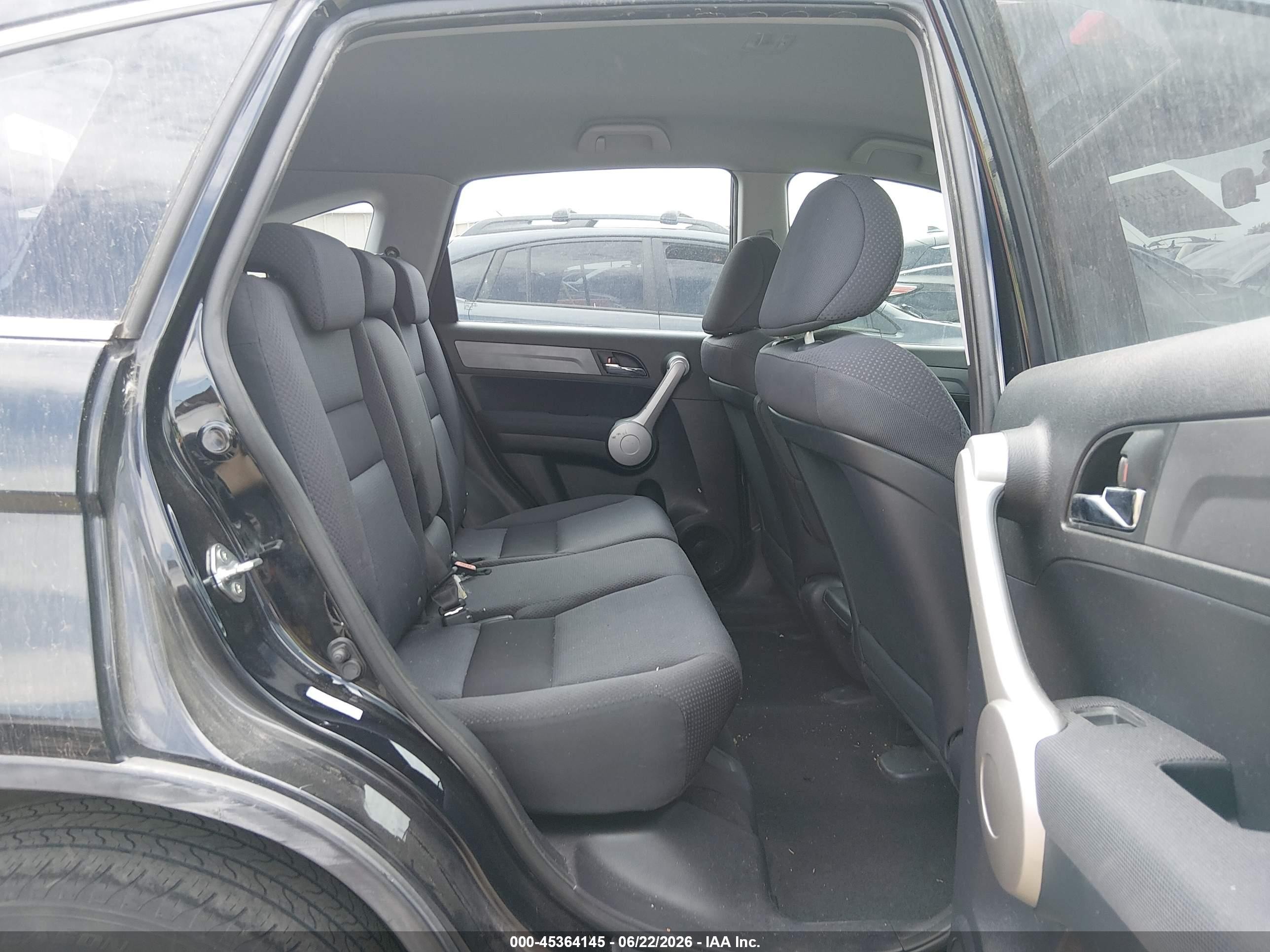 2007 Honda Cr-v Lx Black vin: 5J6RE48357L017569