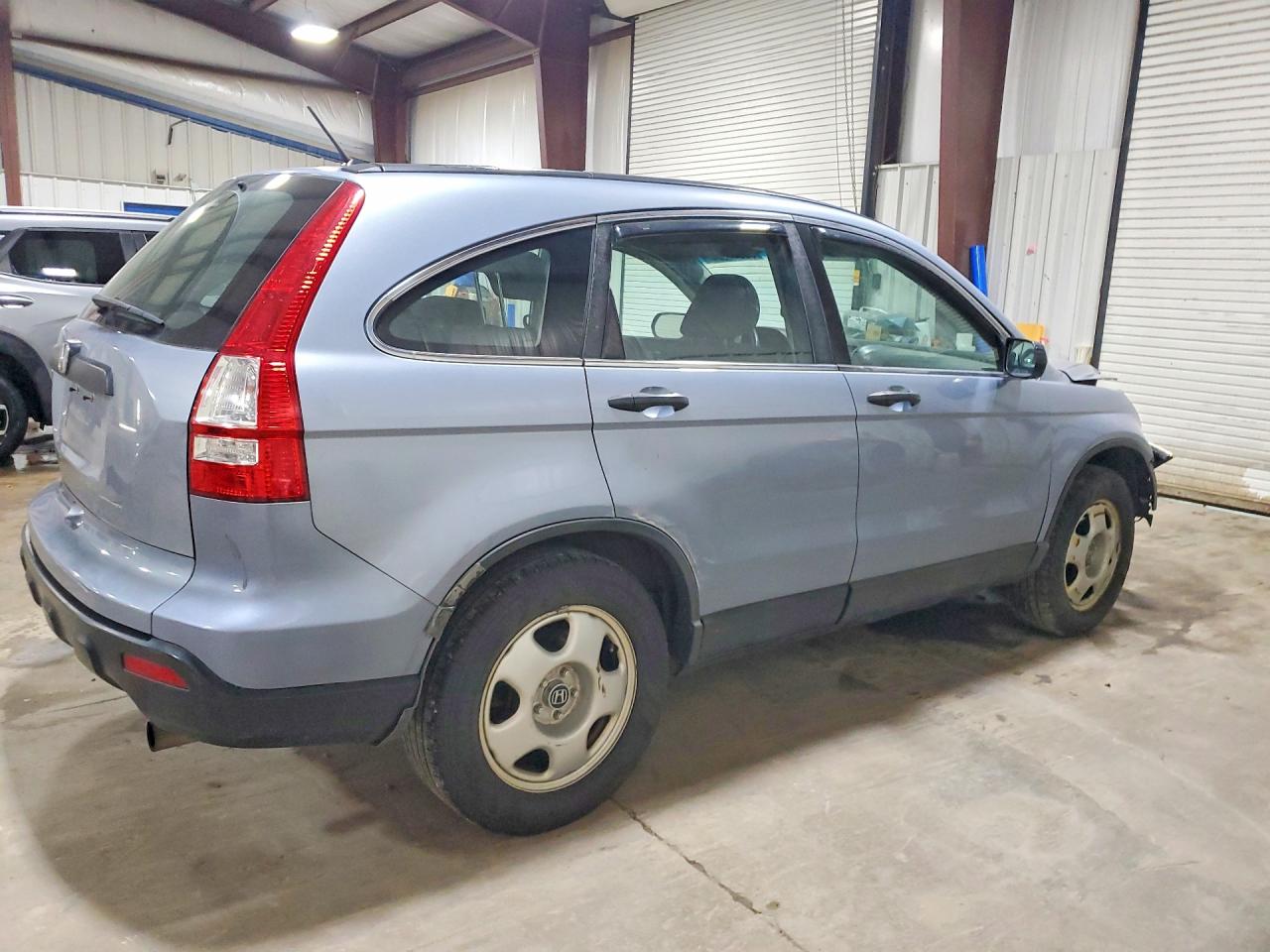 2008 Honda Cr-v Lx Blue vin: 5J6RE48358L019162