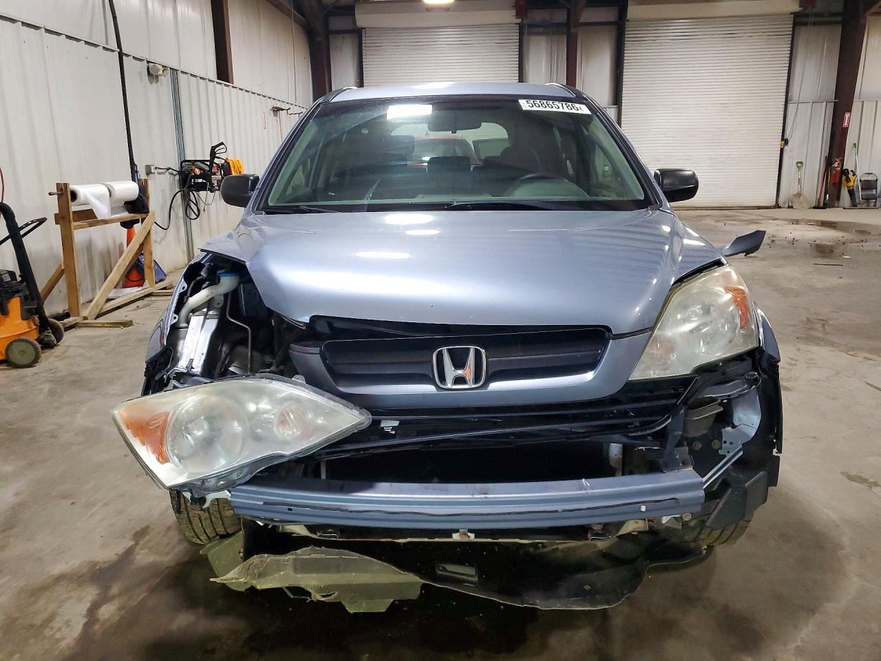2008 Honda Cr-v Lx Blue vin: 5J6RE48358L019162