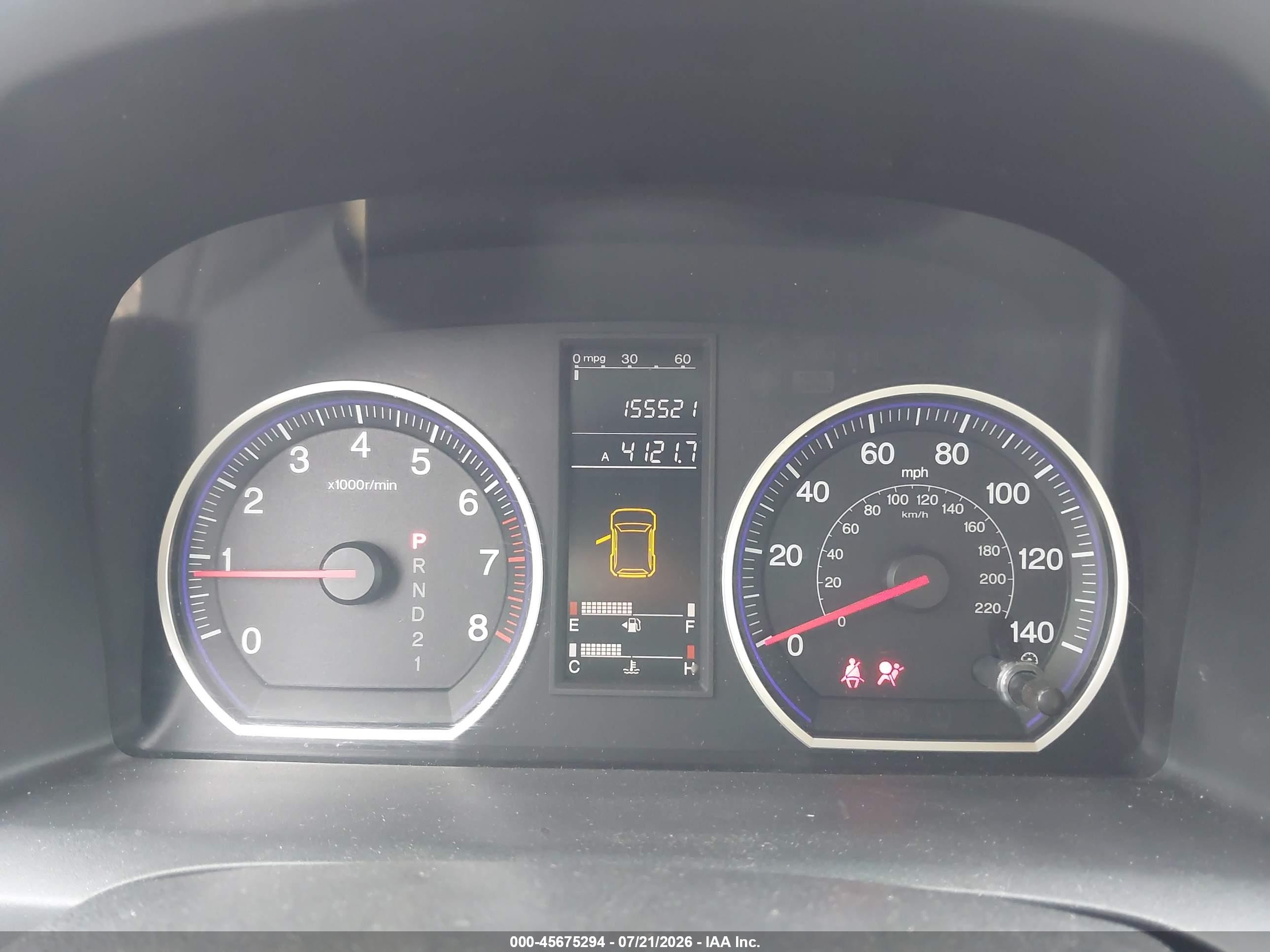 2008 Honda Cr-v Lx Beige vin: 5J6RE48358L033806