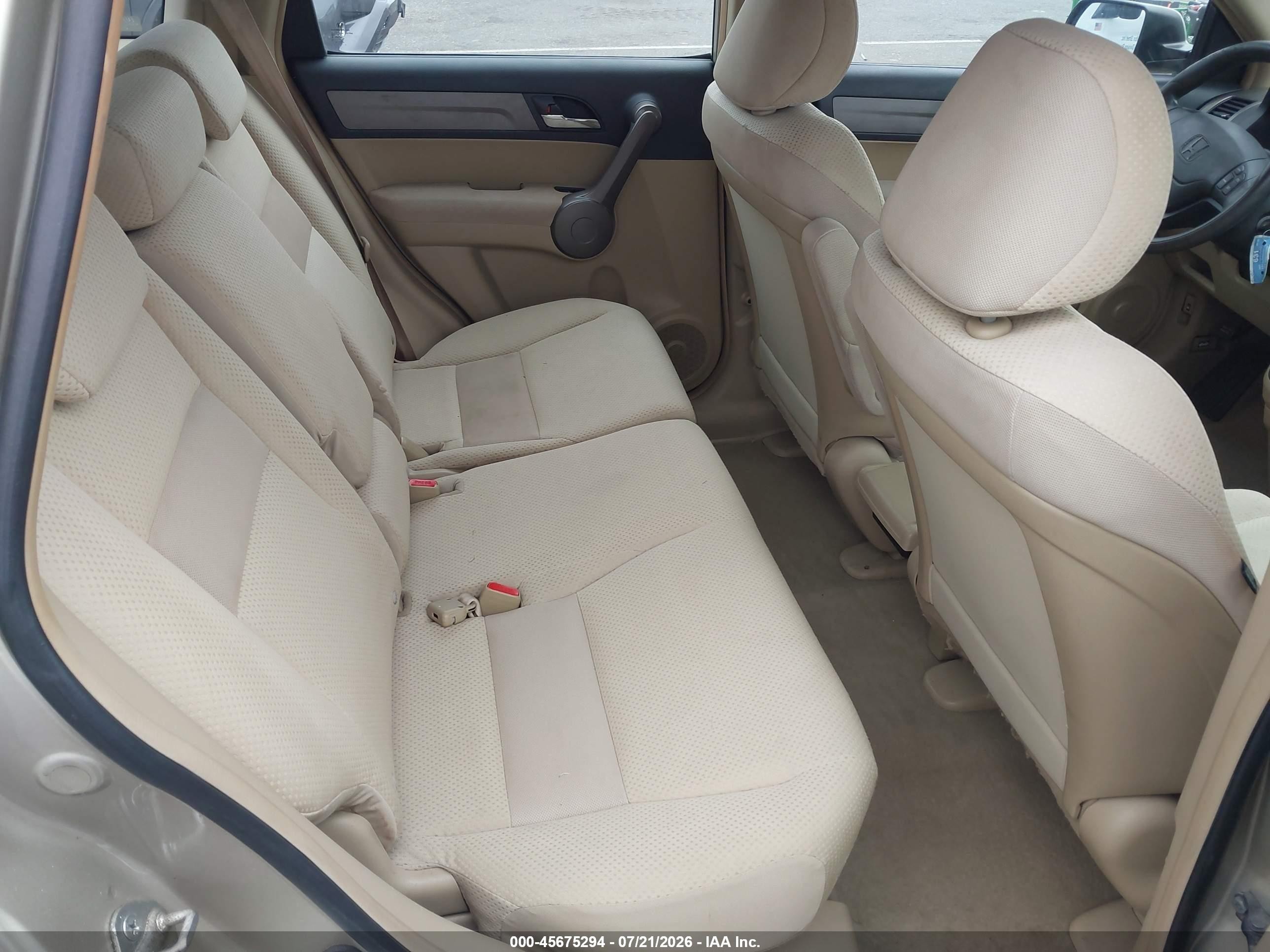 2008 Honda Cr-v Lx Beige vin: 5J6RE48358L033806