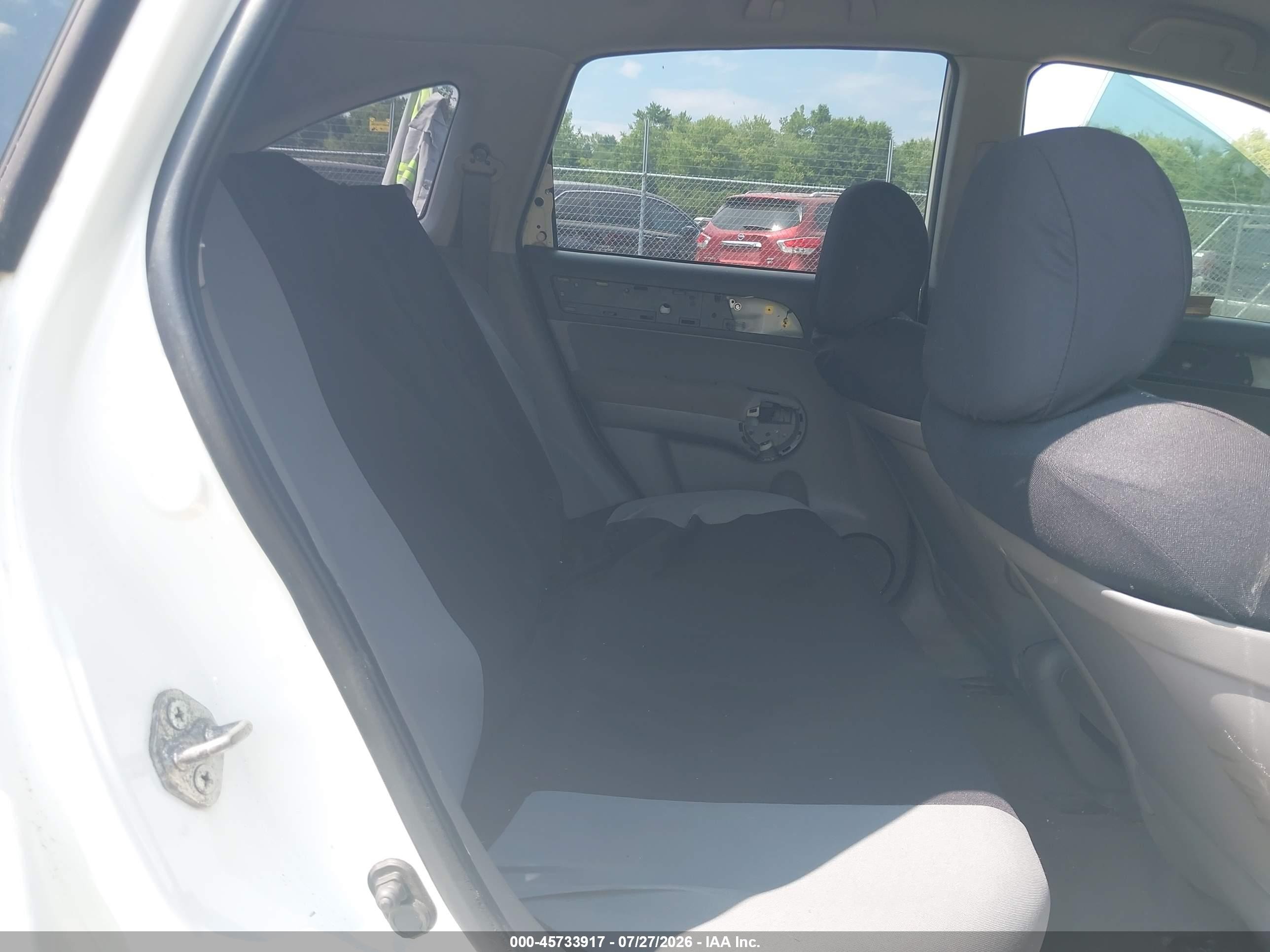 2008 Honda Cr-v Lx White vin: 5J6RE48358L041629