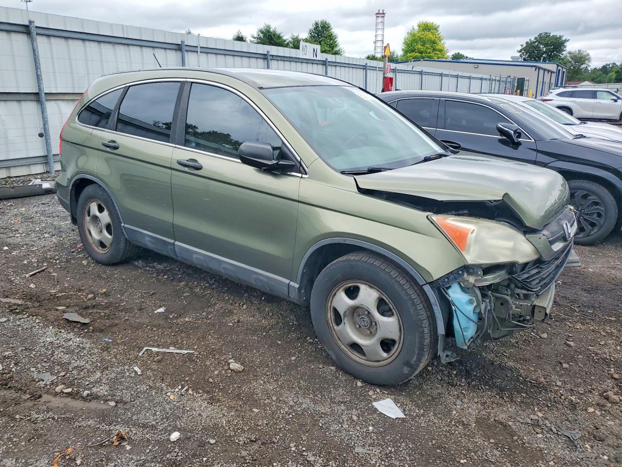 2008 Honda Cr-v Lx Green vin: 5J6RE48358L050928