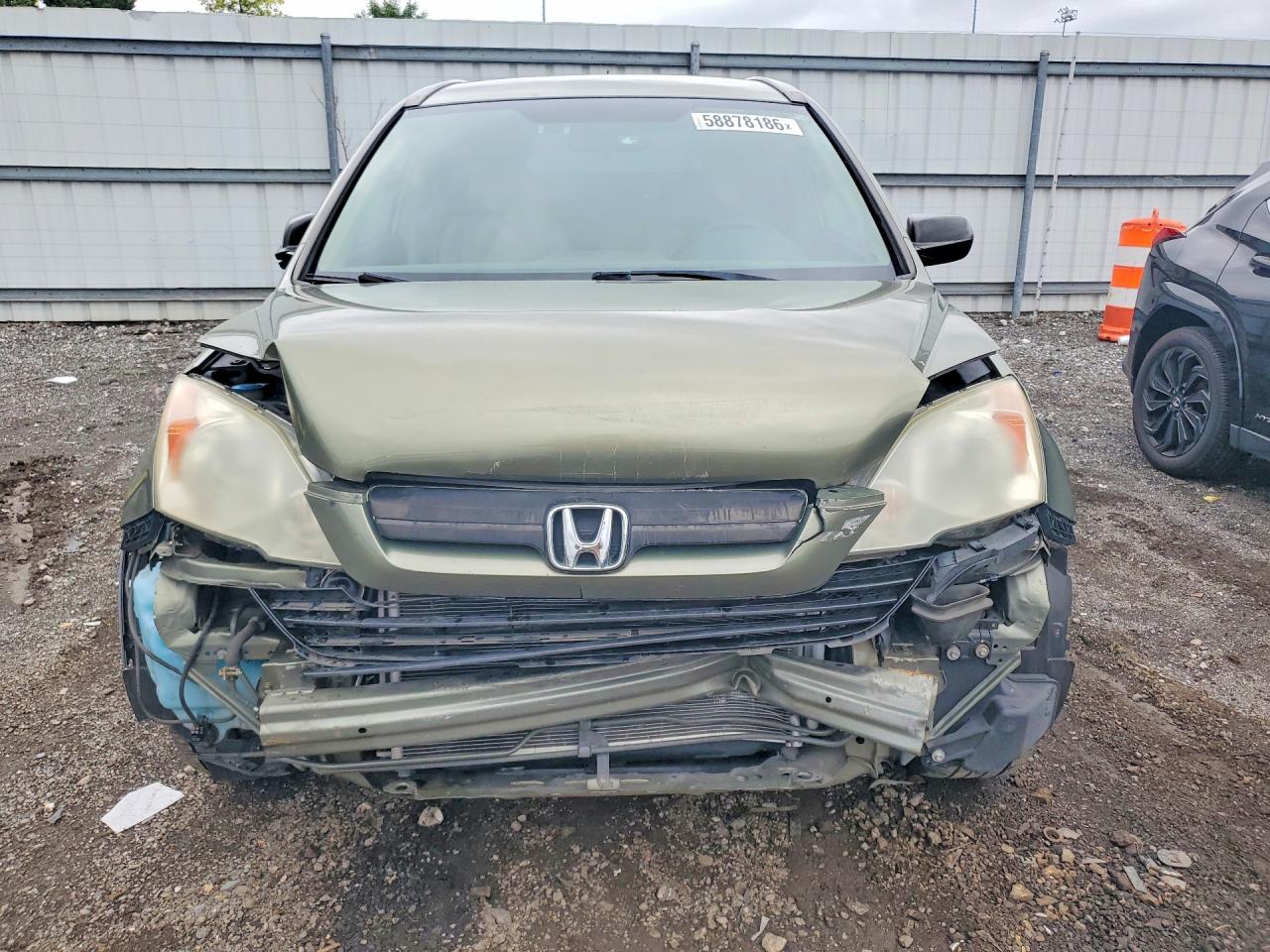 2008 Honda Cr-v Lx Green vin: 5J6RE48358L050928