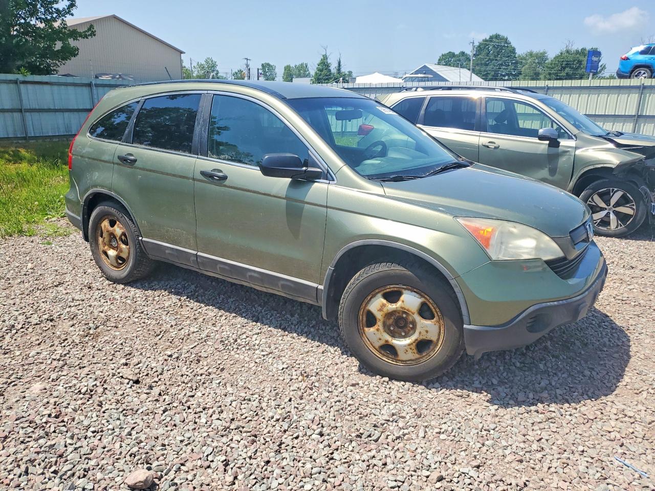 2008 Honda Cr-v Lx Green vin: 5J6RE48358L810923