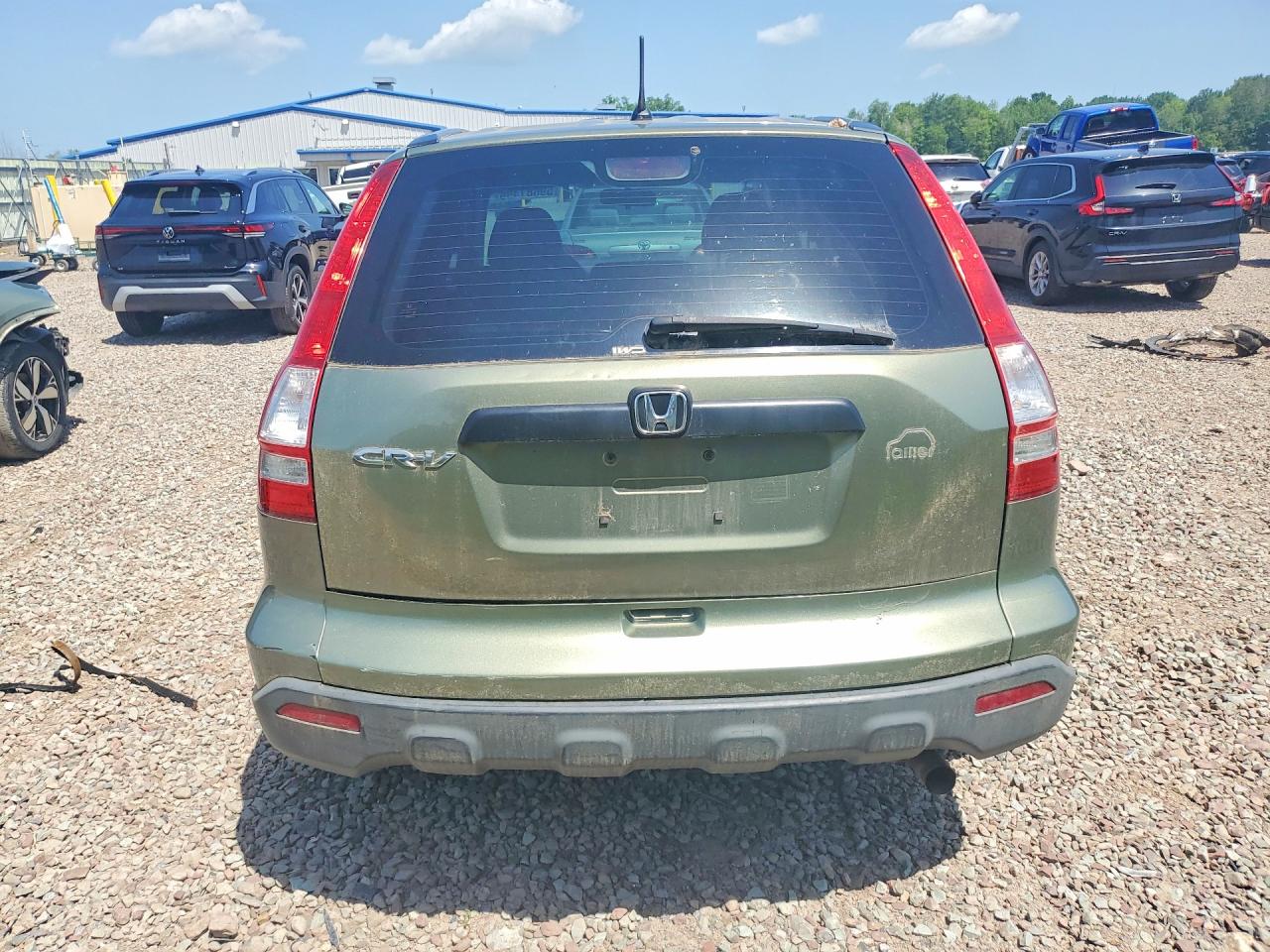 2008 Honda Cr-v Lx Green vin: 5J6RE48358L810923