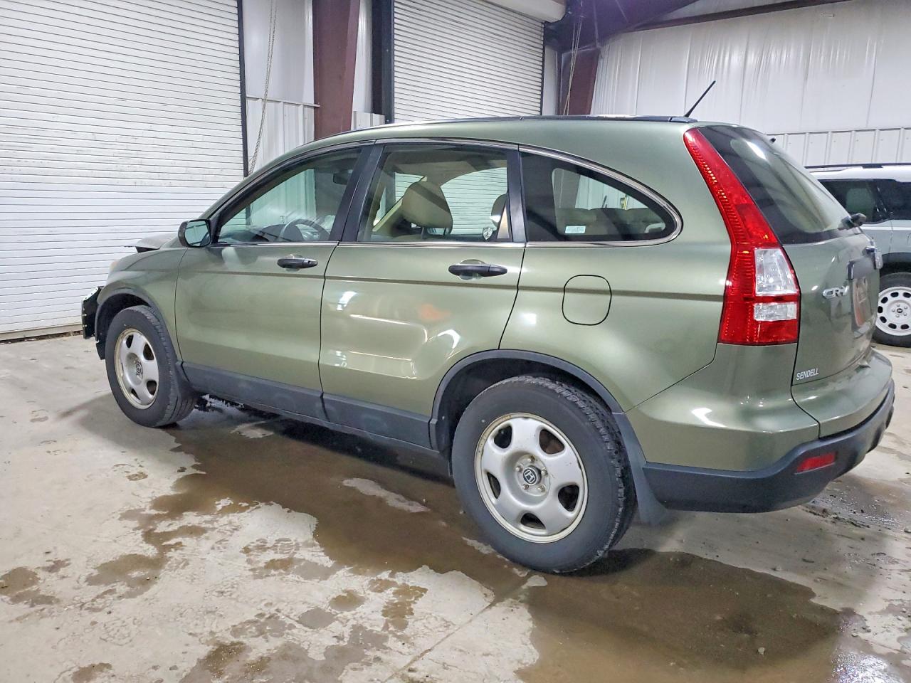 2009 Honda Cr-v Lx Зеленый vin: 5J6RE48359L023892