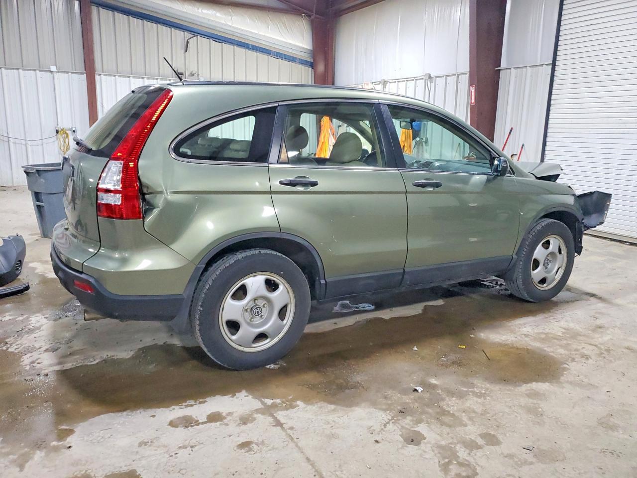 2009 Honda Cr-v Lx Зеленый vin: 5J6RE48359L023892