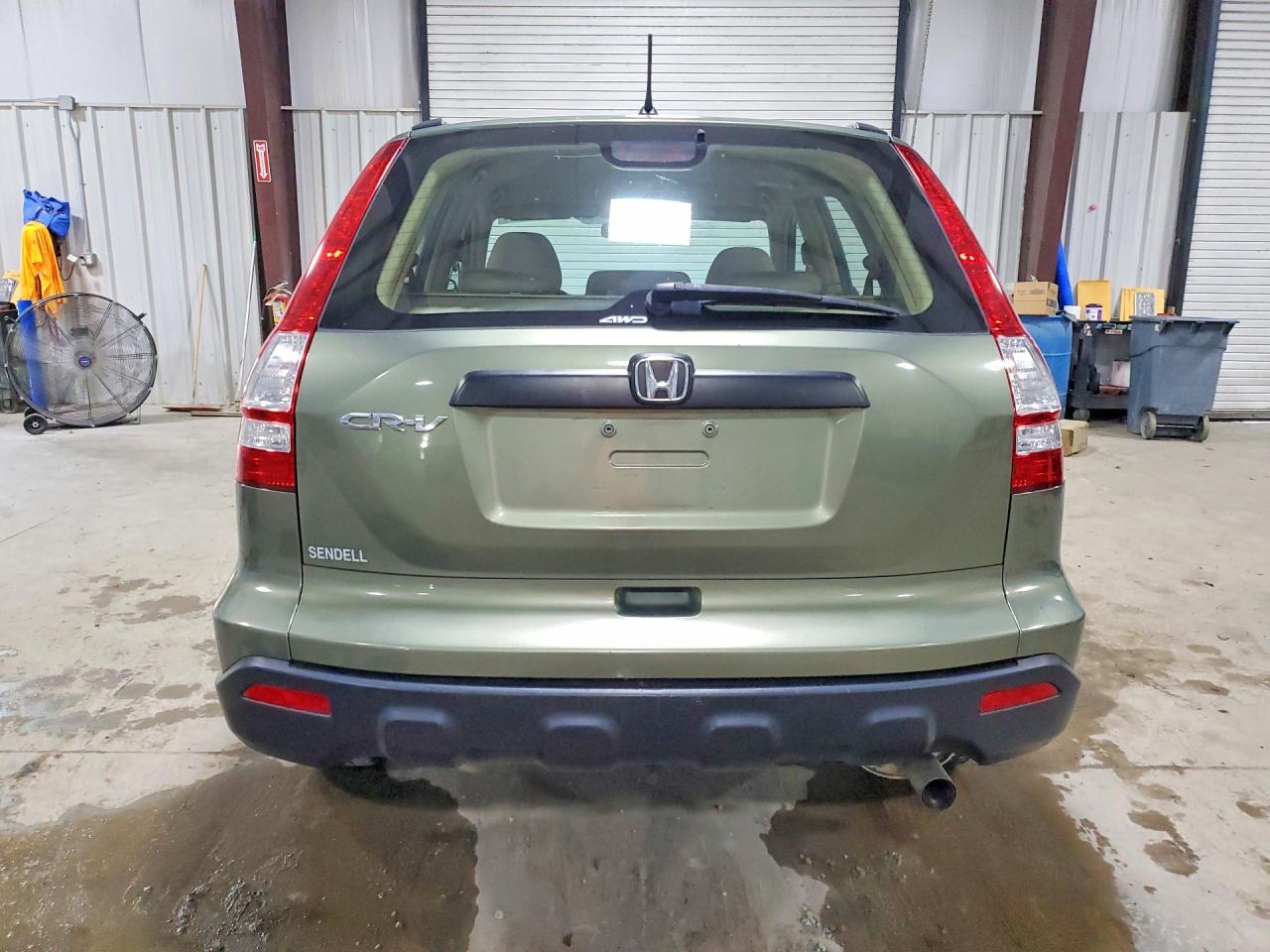 2009 Honda Cr-v Lx Зеленый vin: 5J6RE48359L023892